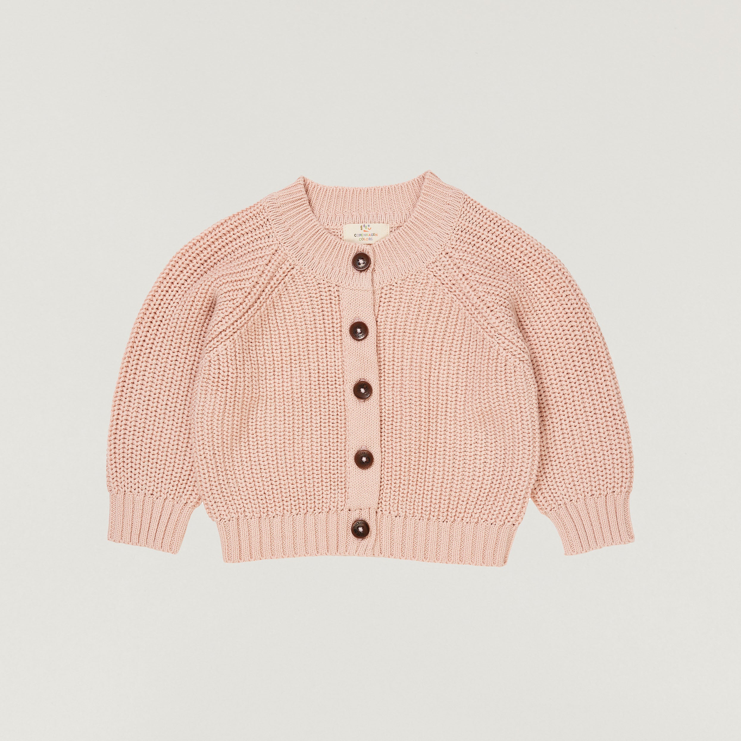 Grobstrick Cardigan Baumwolle