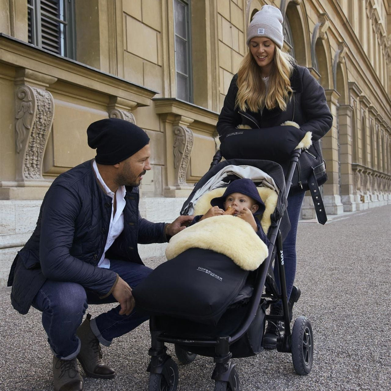 Hofbrucker Fusssack Lammfell Mood