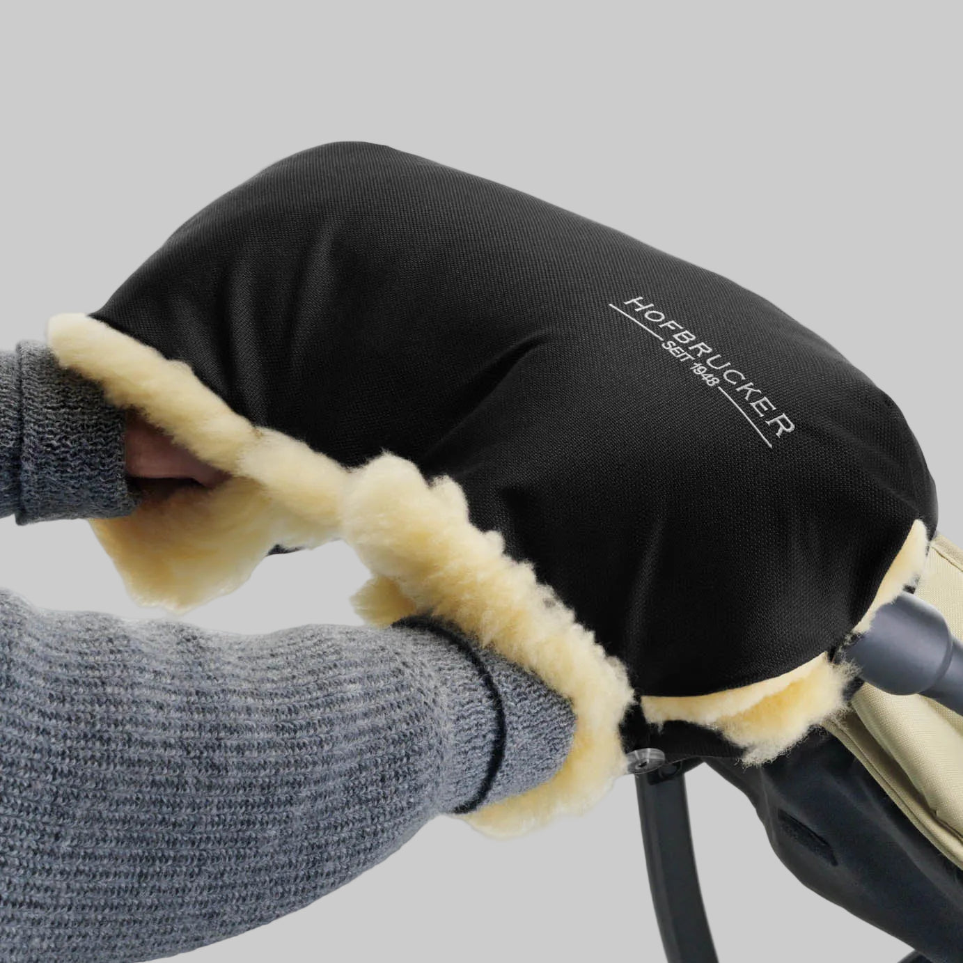 Hofbrucker Handmuss Schwarz