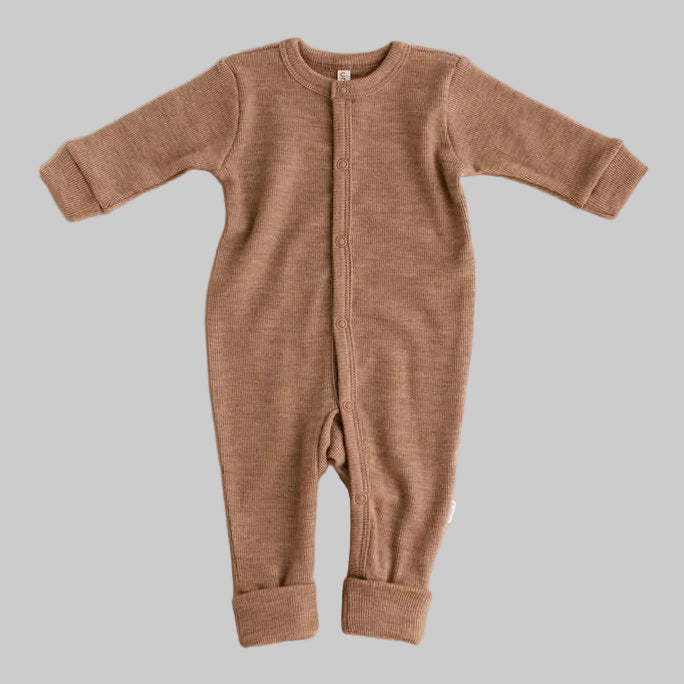 Unaduna Jumpsuit Wolle Feinripp in Semla