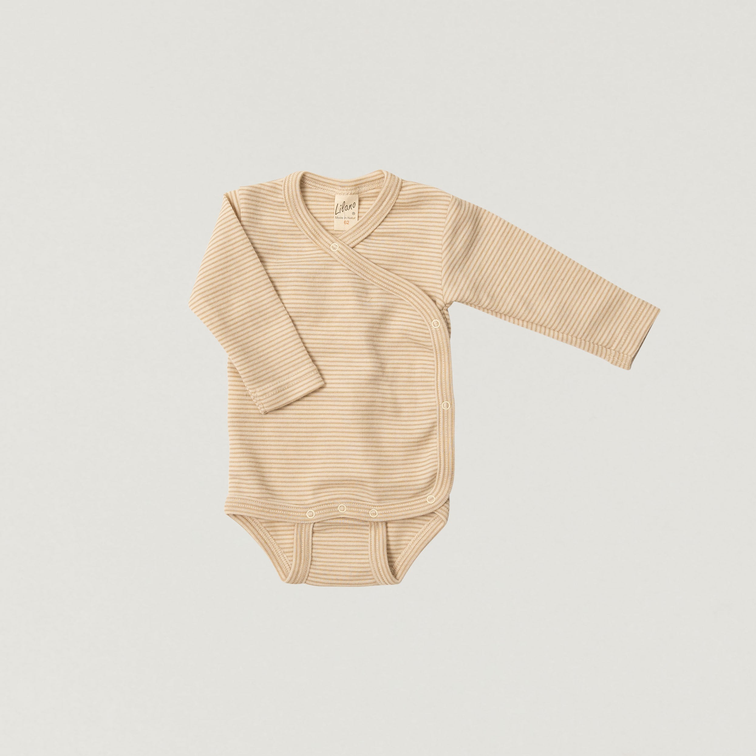 Wickelbody aus Wolle & Seide | Lilano