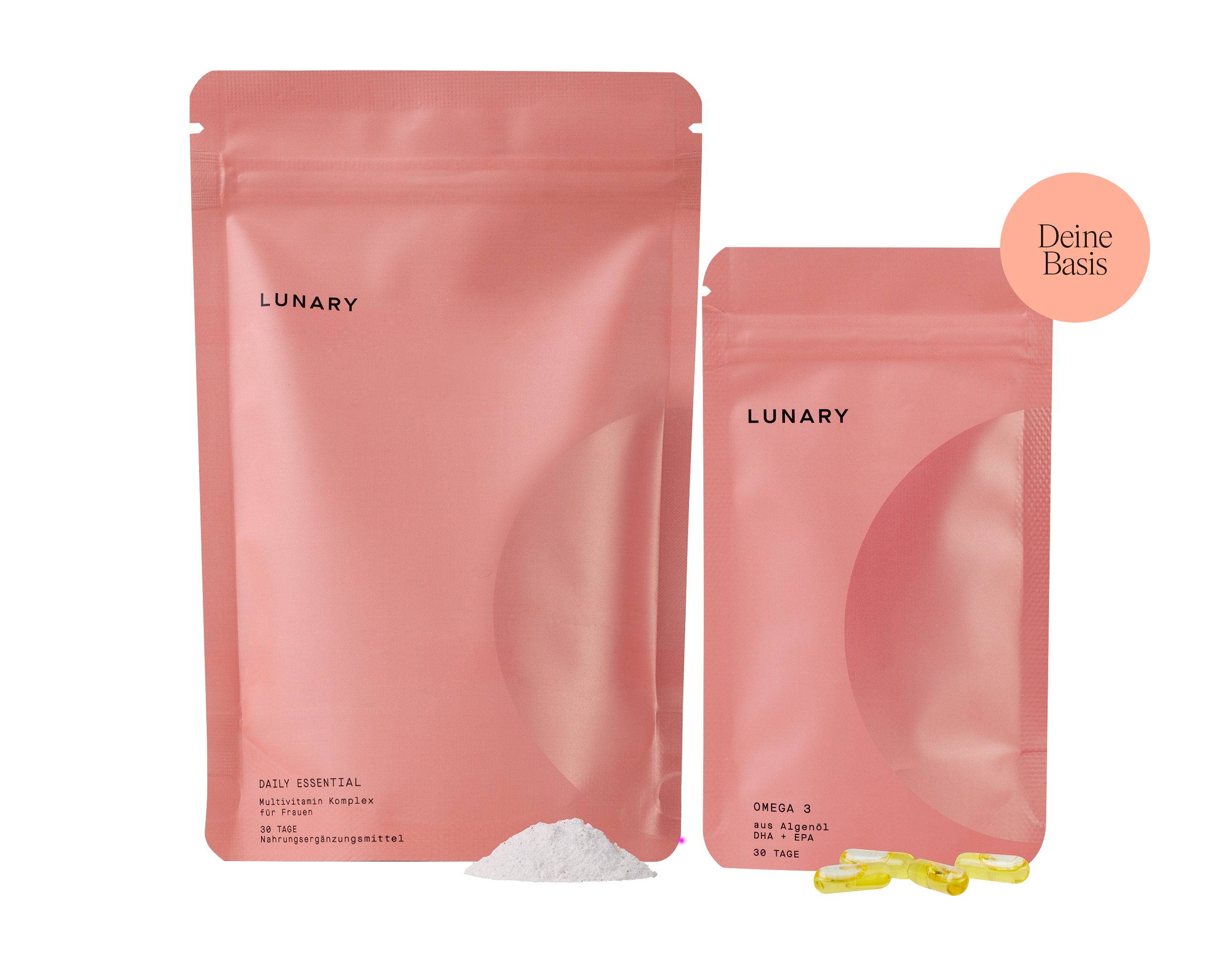 LUNARY DAILY ESSENTIAL + CYCLE BALANCE – Deine tägliche Wohlfühlroutine für Energie, Balance & Darmgesundheit