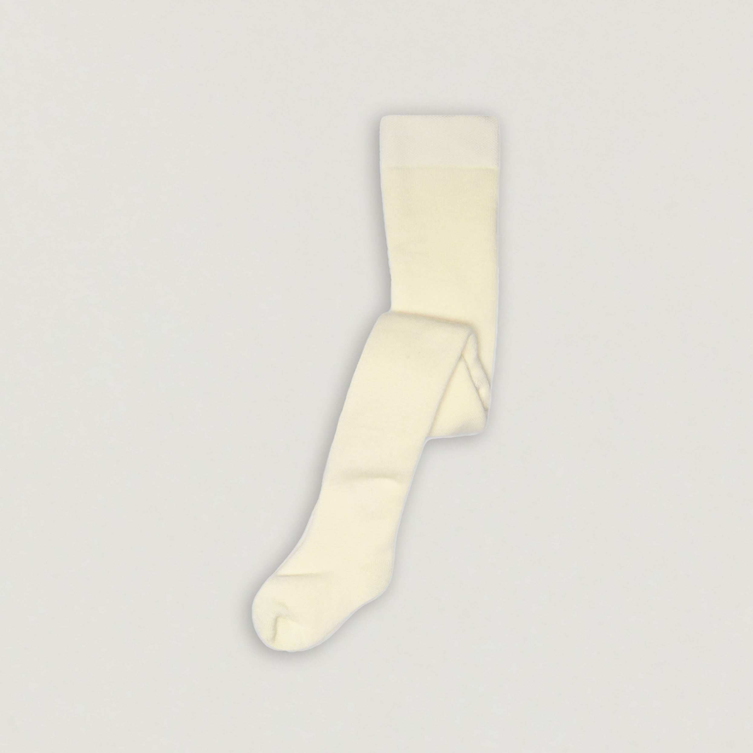 gefütterte Strumpfhose aus Wolle von mp Denmark in creme