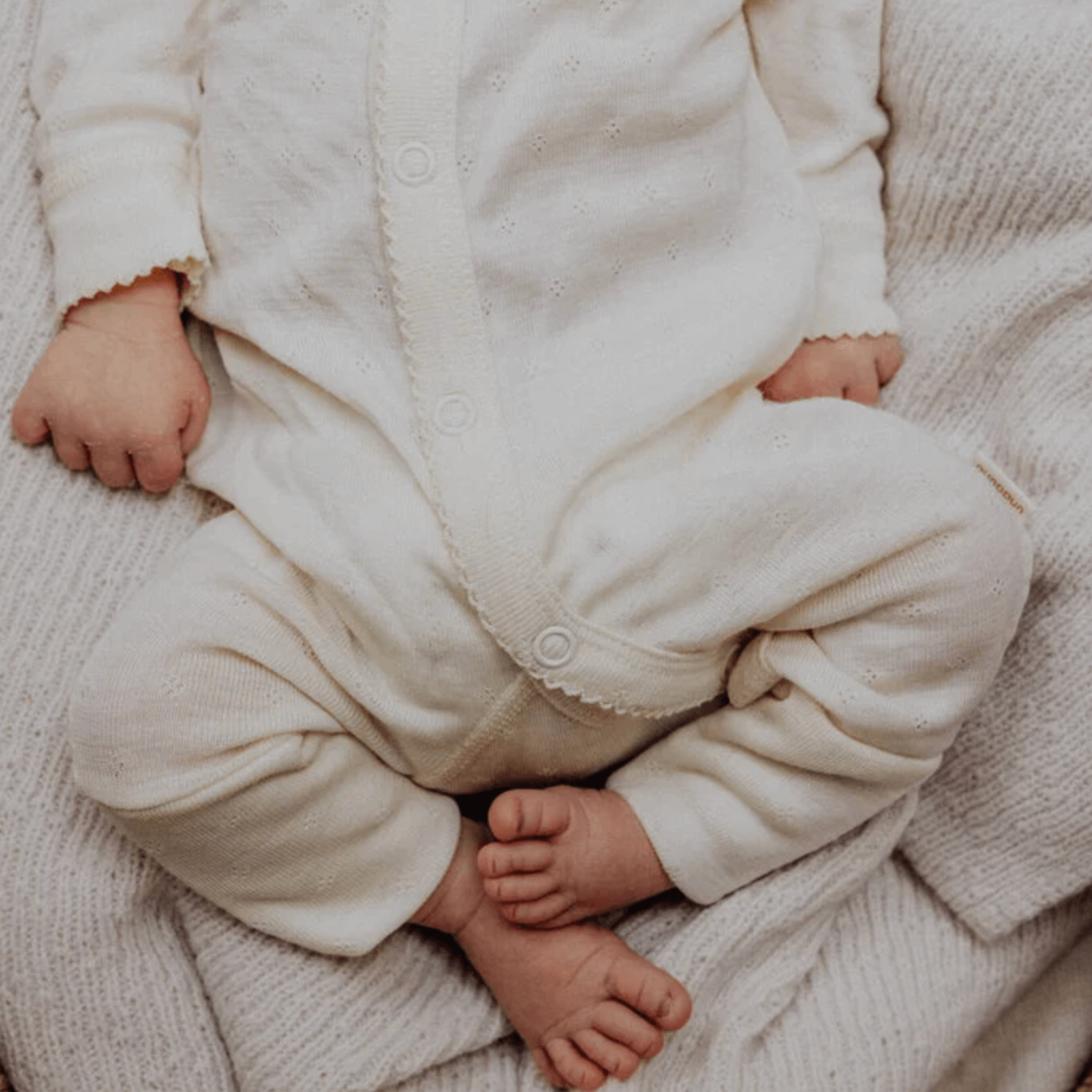 Produktfoto Schlafanzug Wolle & Seide Ajour henna-dune