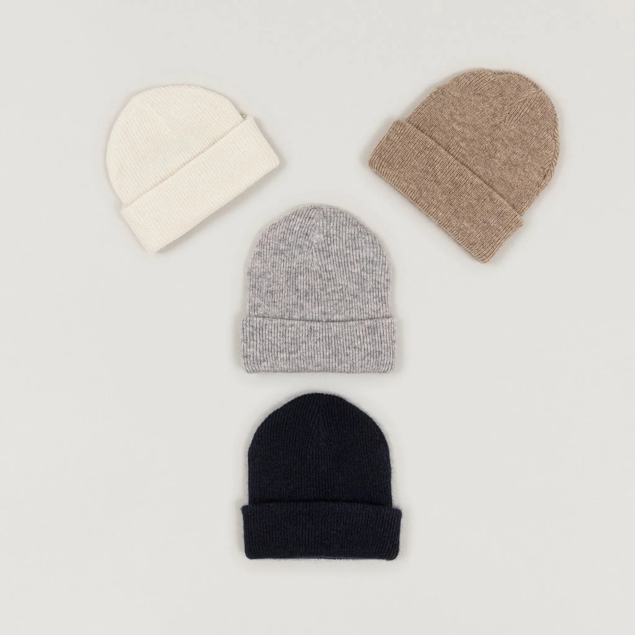 Babybox and Family Babybox and Family Beanie aus Kaschmir - SAM naturweiss-p 0-6m #farbe_naturweiss-p