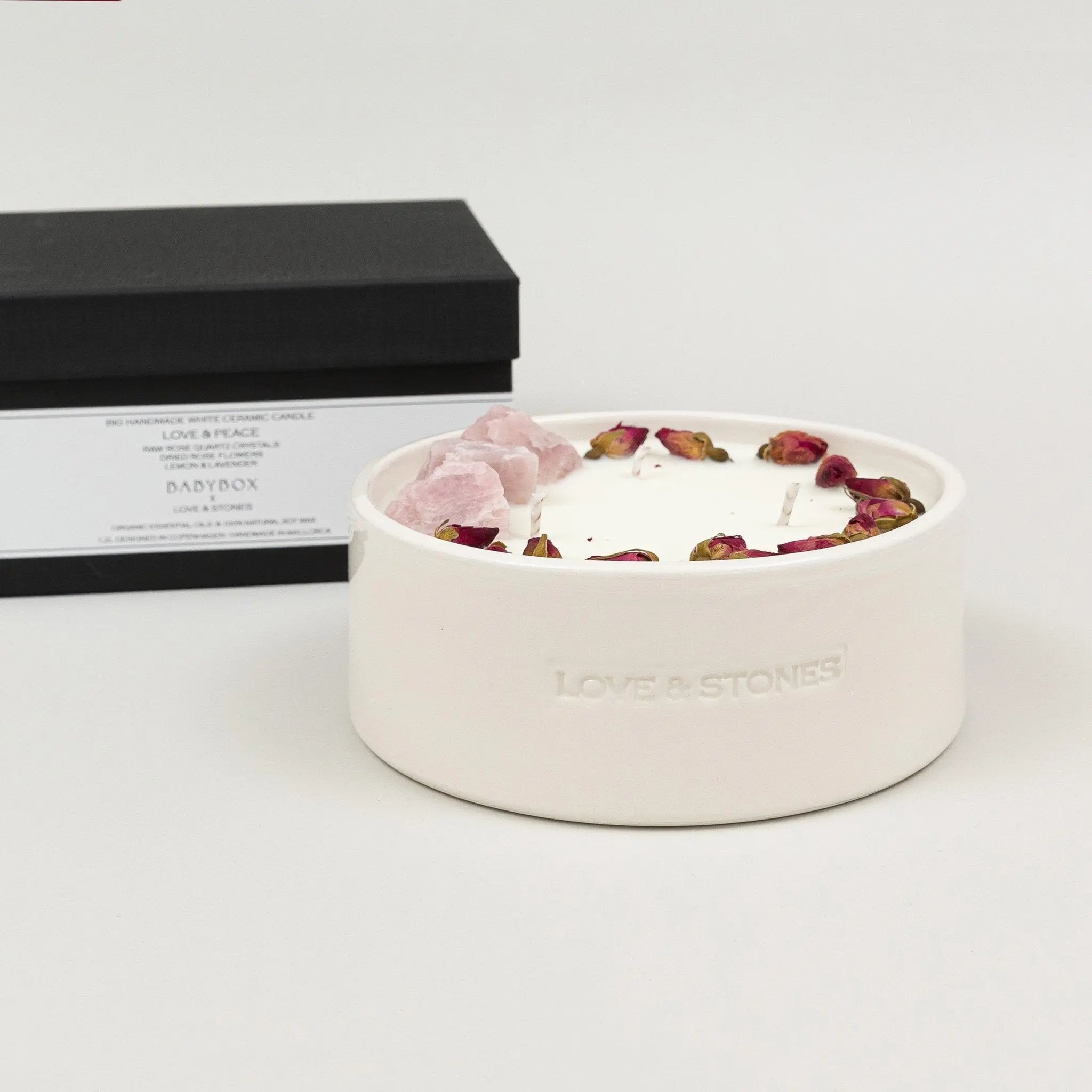 Babybox and Family Babybox and Family Duftkerze - Love & Peace #farbe_