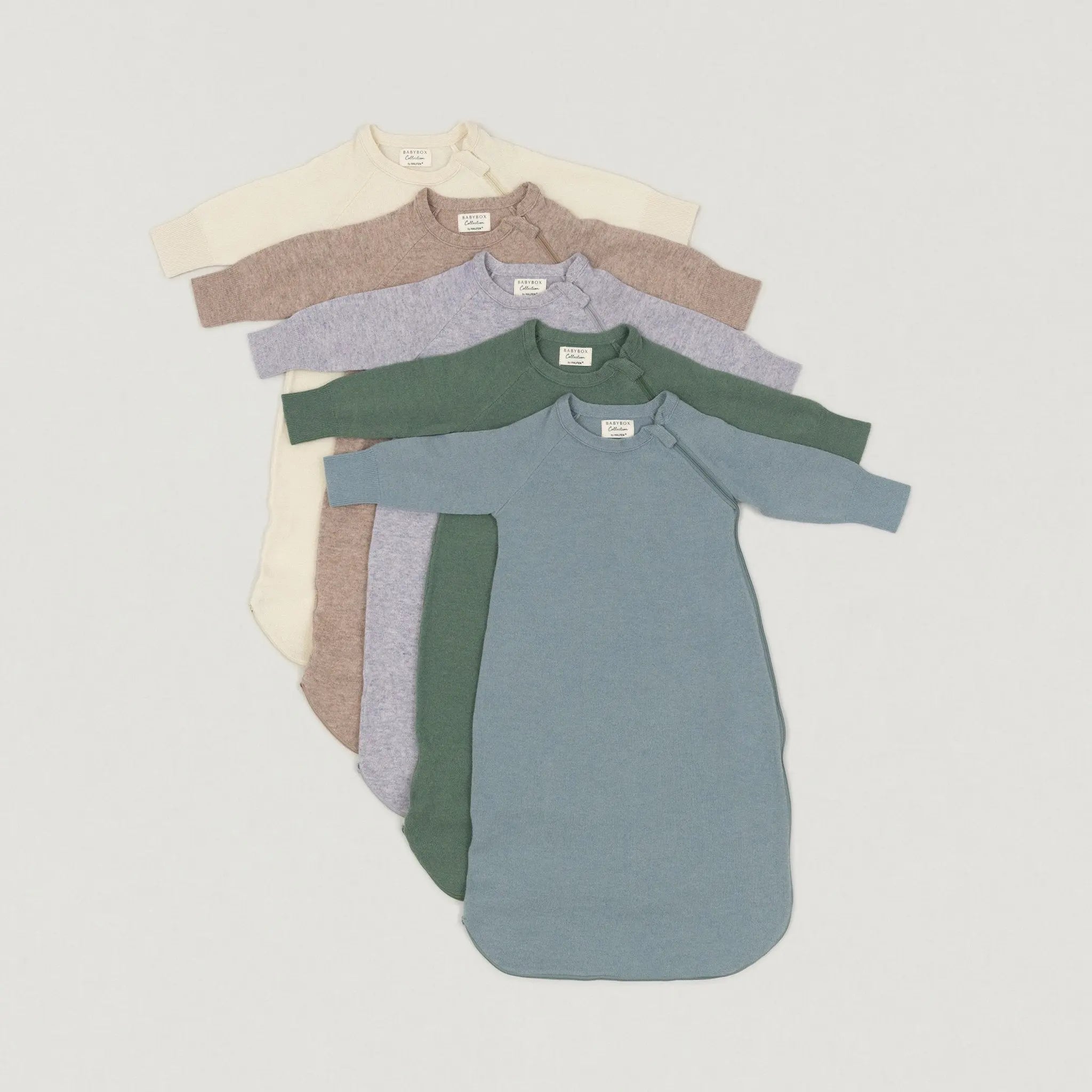 Babybox and Family Babybox Collection Baby-Schlafsack aus Wolle 56-68 sage-bbc #farbe_56-68