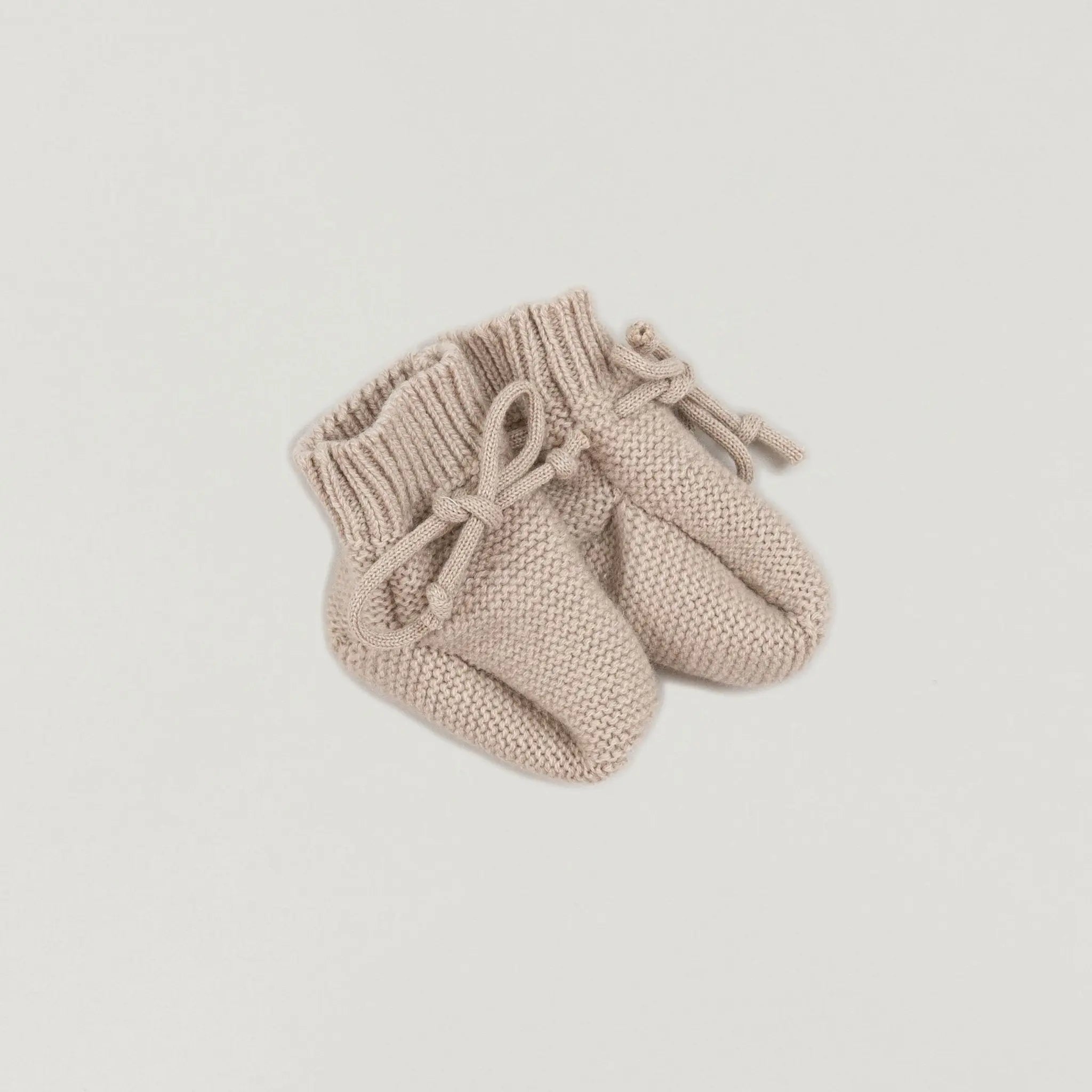 Babybox and Family BabyBox Collection Babyschuhe aus Yak & Kaschmir 56/62 sand-rbbc #farbe_56/62