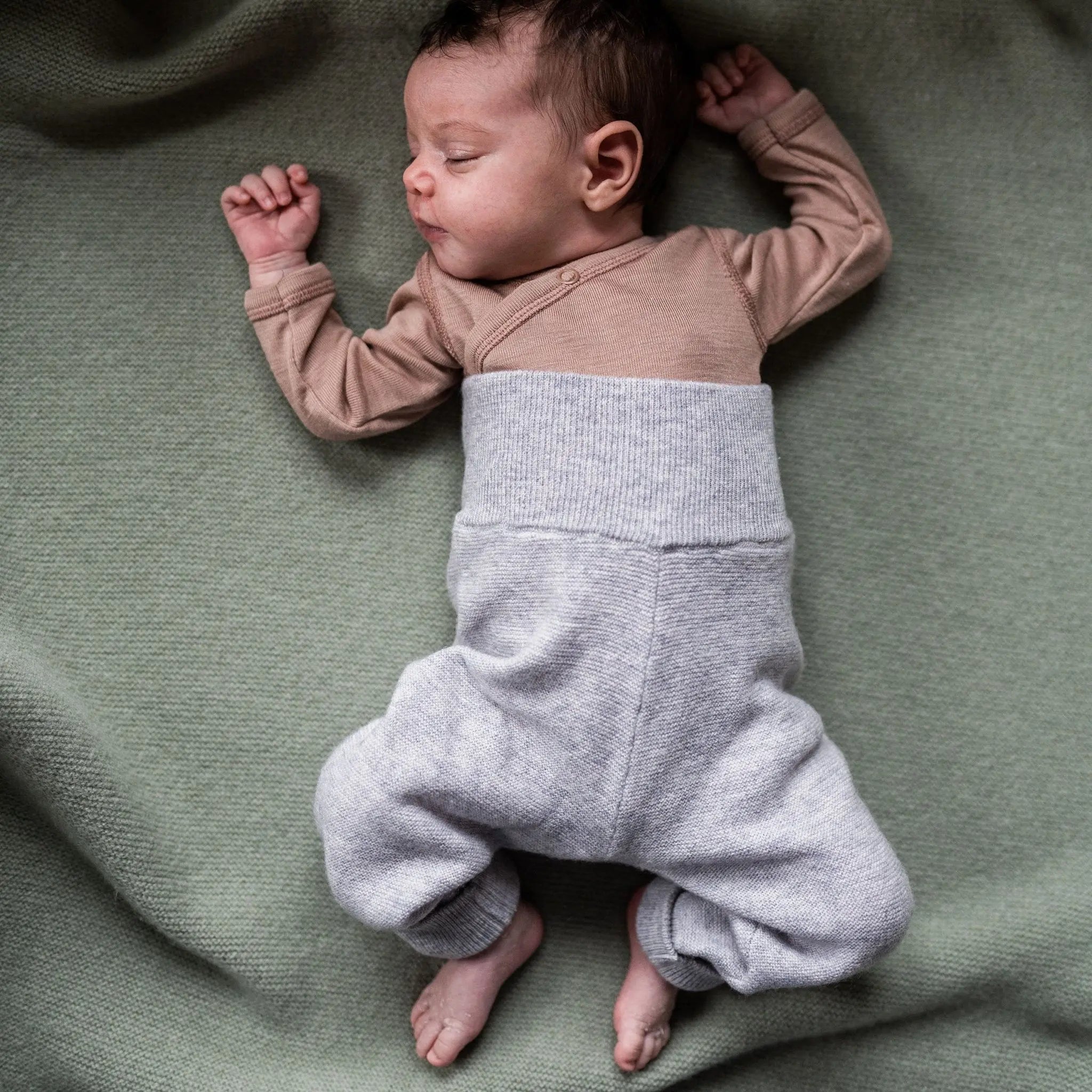 Babybox and Family Babybox Collection Bundhose aus Wolle altrosa-bbc 56 #farbe_altrosa-bbc