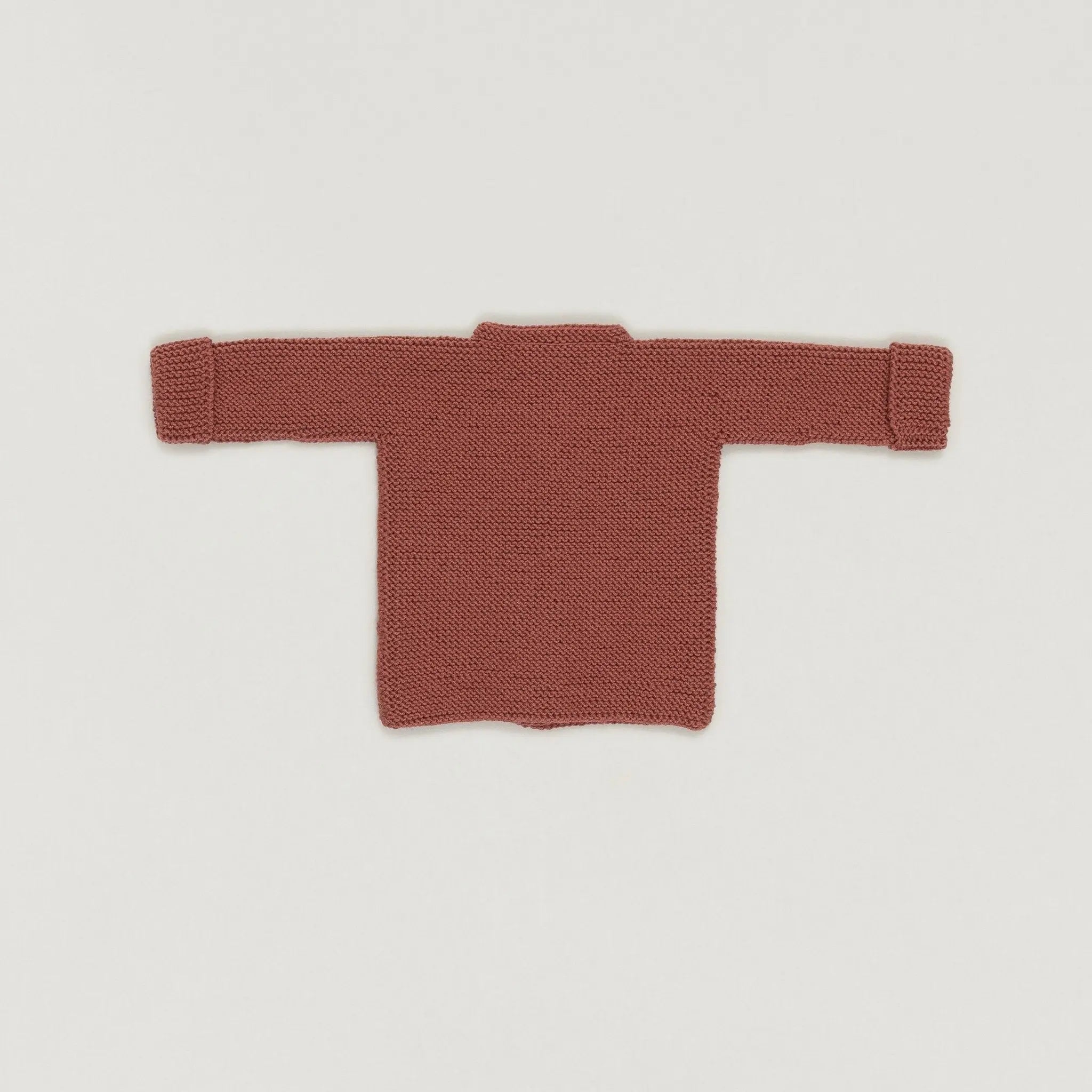 Babybox and Family BabyBox Collection Handmade Strickjacke aus Wolle 0-6m berry-bbh #farbe_0-6m