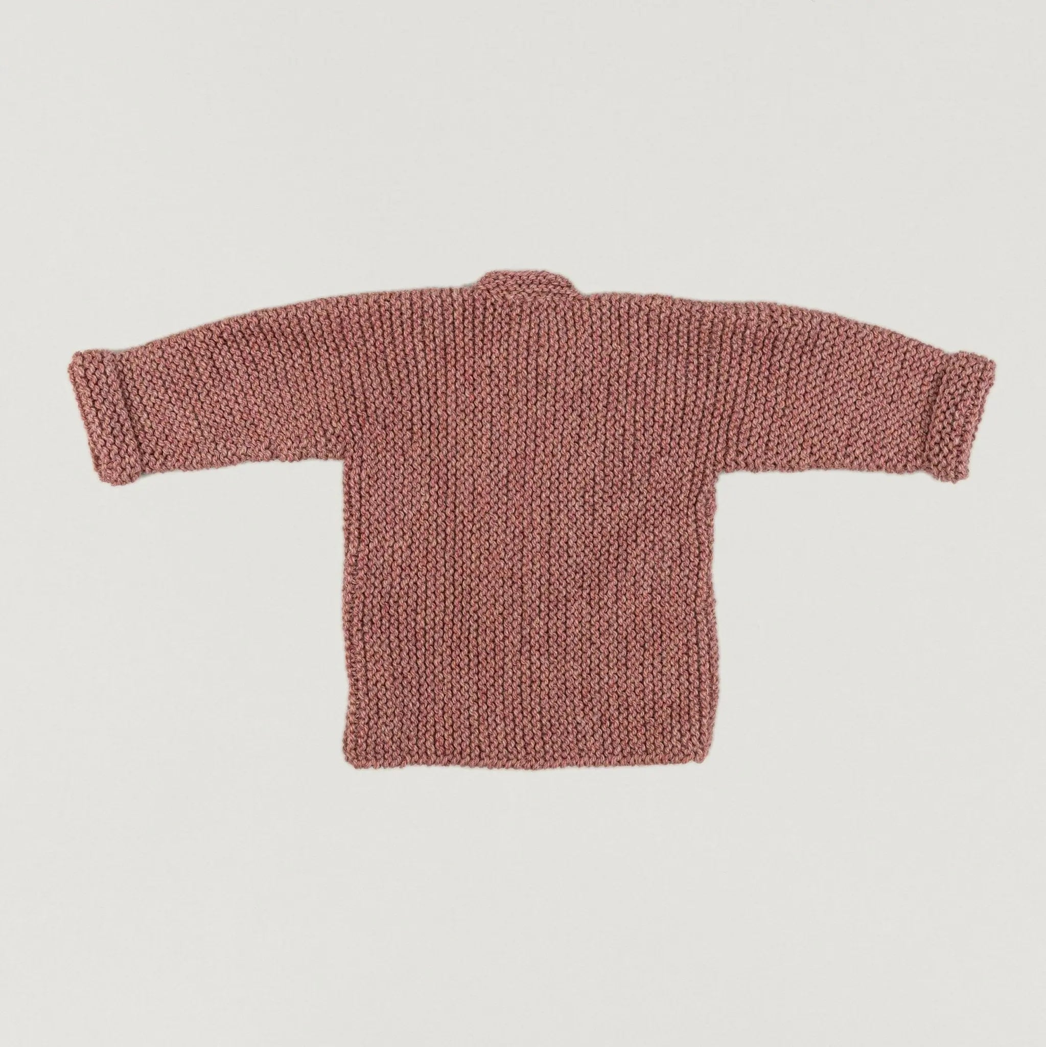 Babybox and Family BabyBox Collection Handmade Strickjacke aus Wolle & Alpaka 1-2J rosewood-bb #farbe_1-2J