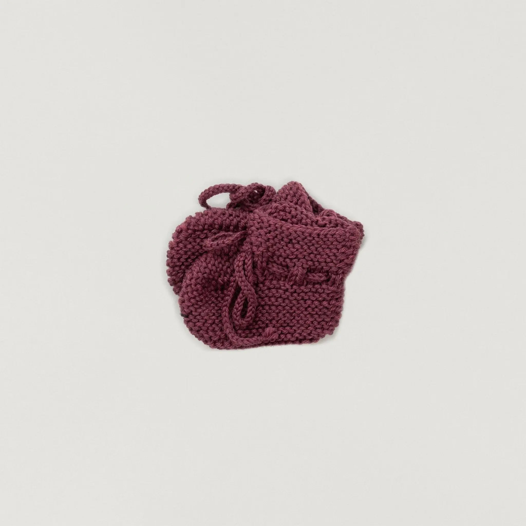 Babybox and Family BabyBox Collection Handmade Strickschuhe aus Merinowolle - GOTS beere-bbh 56/62 #farbe_beere-bbh