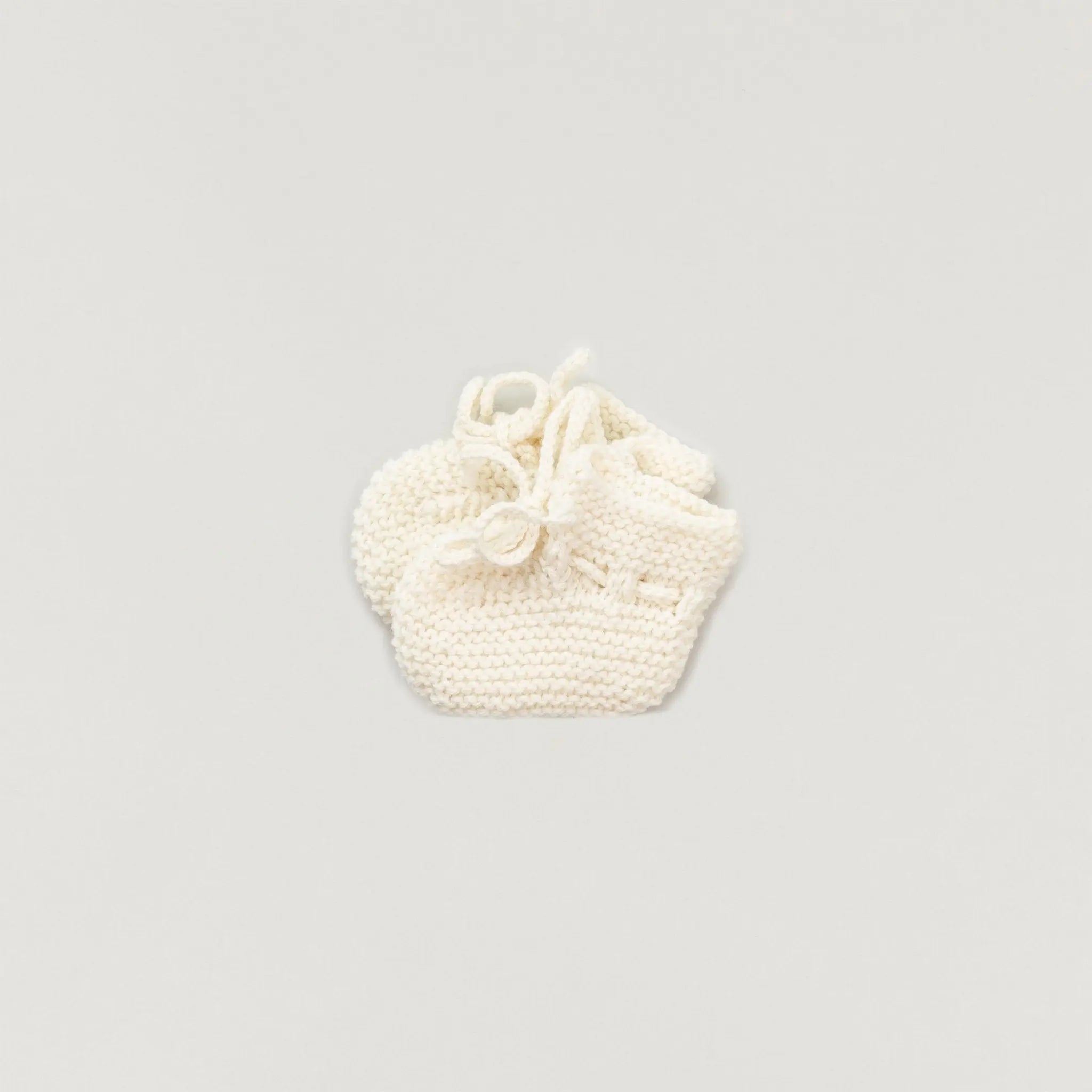 Babybox and Family BabyBox Collection Handmade Strickschuhe aus Merinowolle - GOTS creme-bbh 56/62 #farbe_creme-bbh
