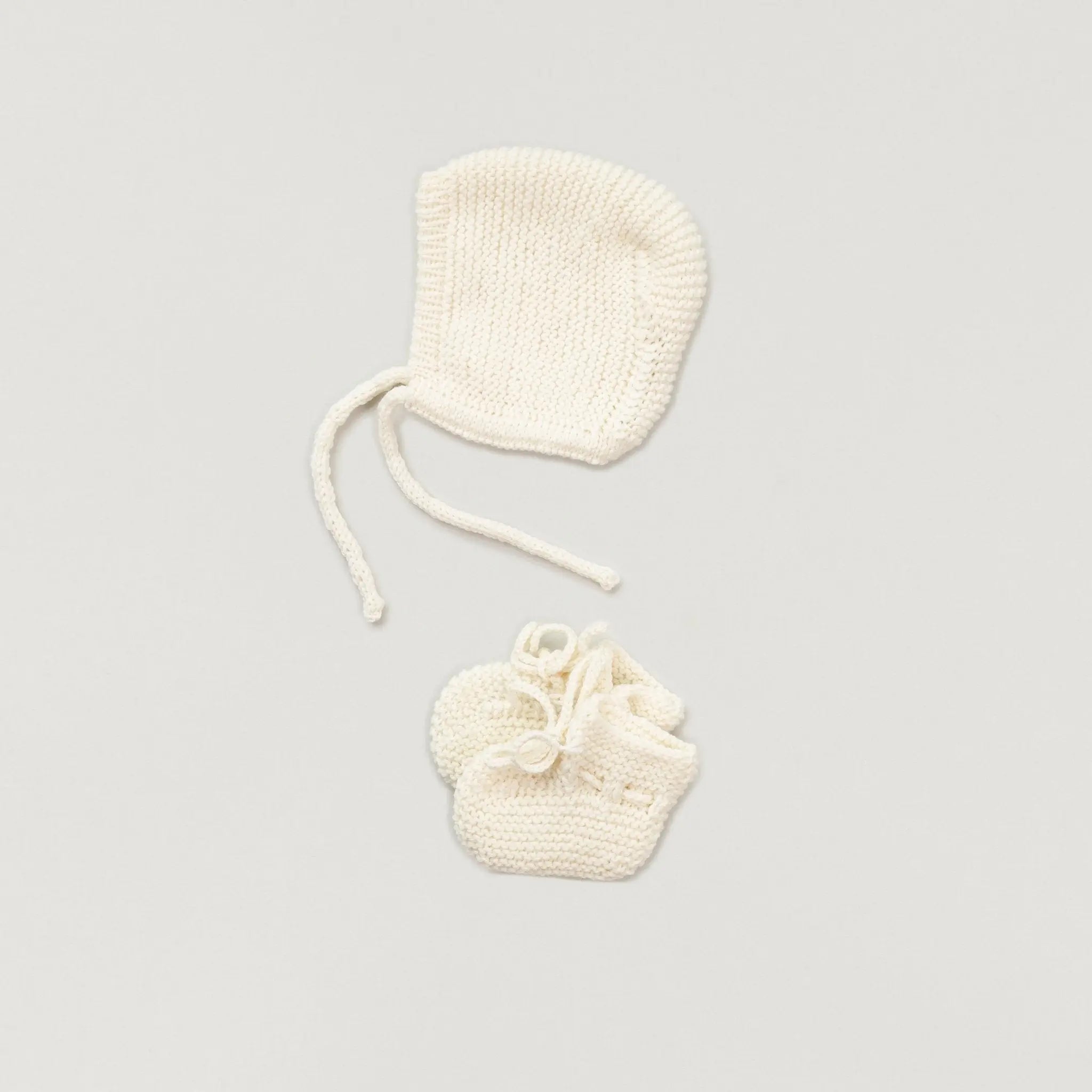 Babybox and Family BabyBox Collection Handmade Strickschuhe aus Merinowolle - GOTS sand-bbh 56/62 #farbe_sand-bbh
