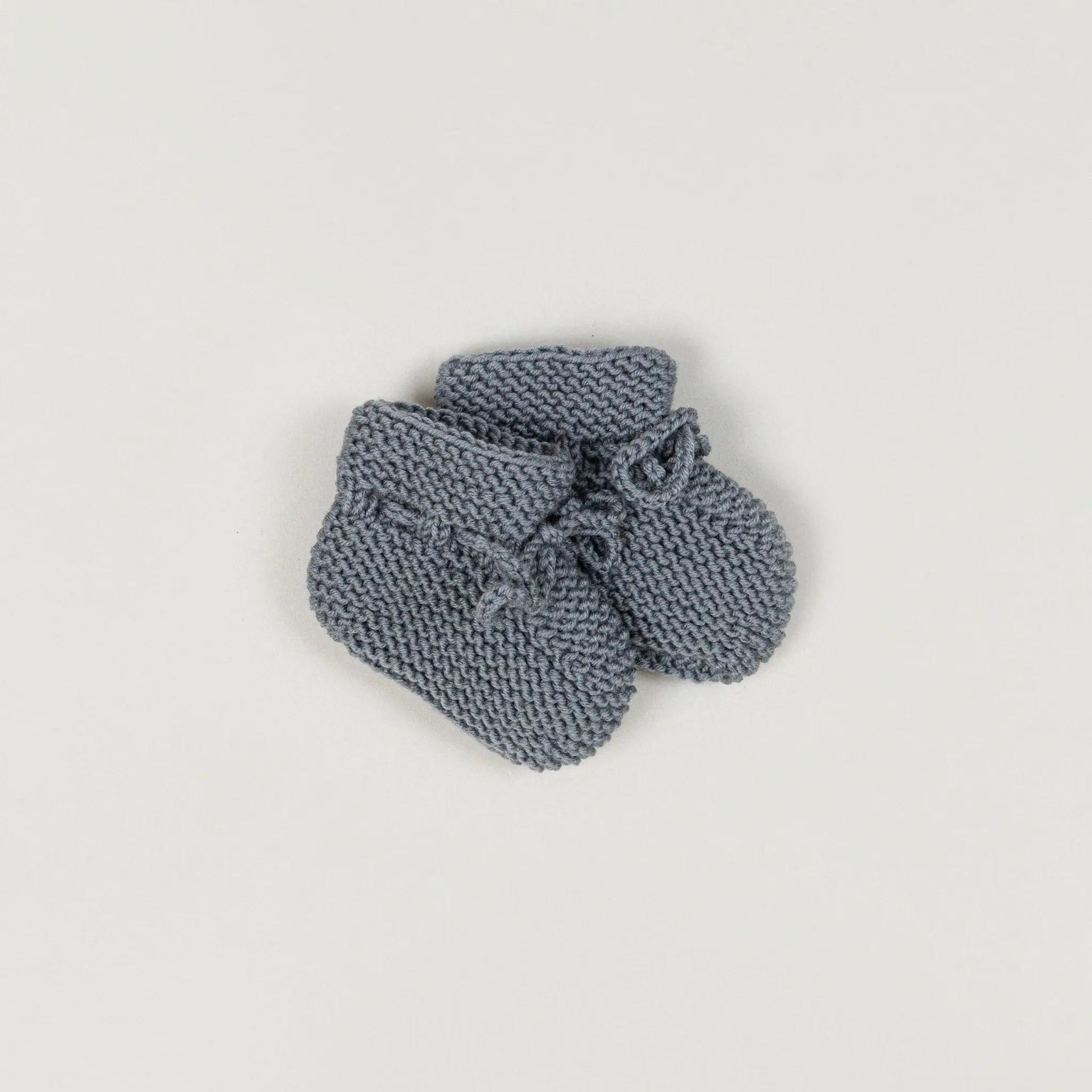 Babybox and Family BabyBox Collection Handmade Strickschuhe aus Wolle - Auslauffarben 56/62 mausgrau-bbh #farbe_56/62 #HIDDEN