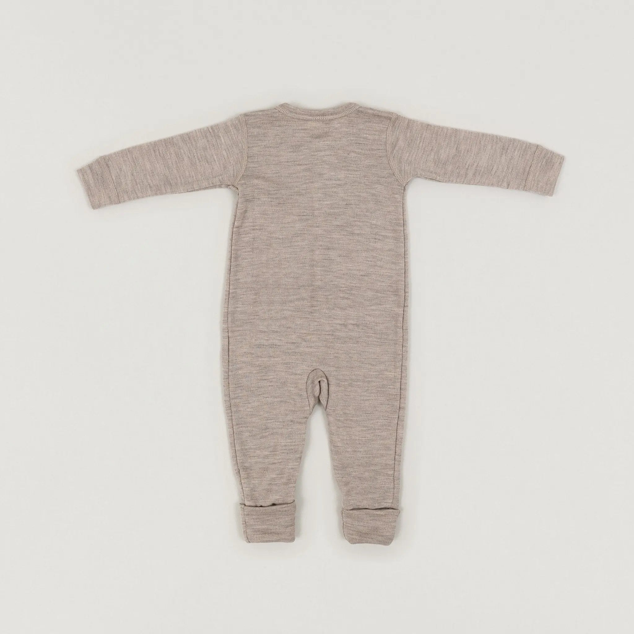 Babybox and Family BabyBox Collection Pyjama aus Wolle & Seide dune-melange-bbcws 50 #farbe_dune-melange-bbcws