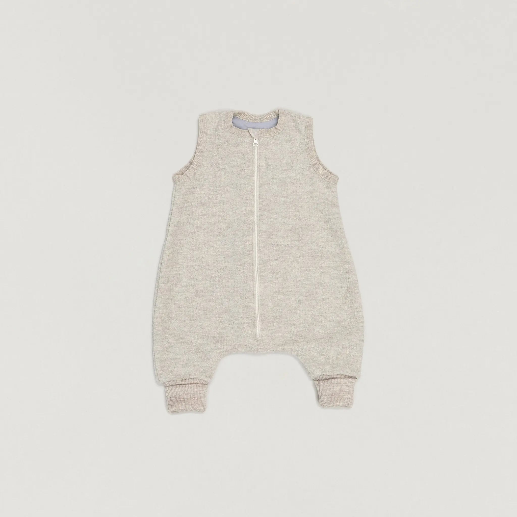 Babybox and Family BabyBox Collection Schlafsack mit Bein ohne Arm aus Wollwalk natur-creme-bbc 74/80 #farbe_natur-creme-bbc