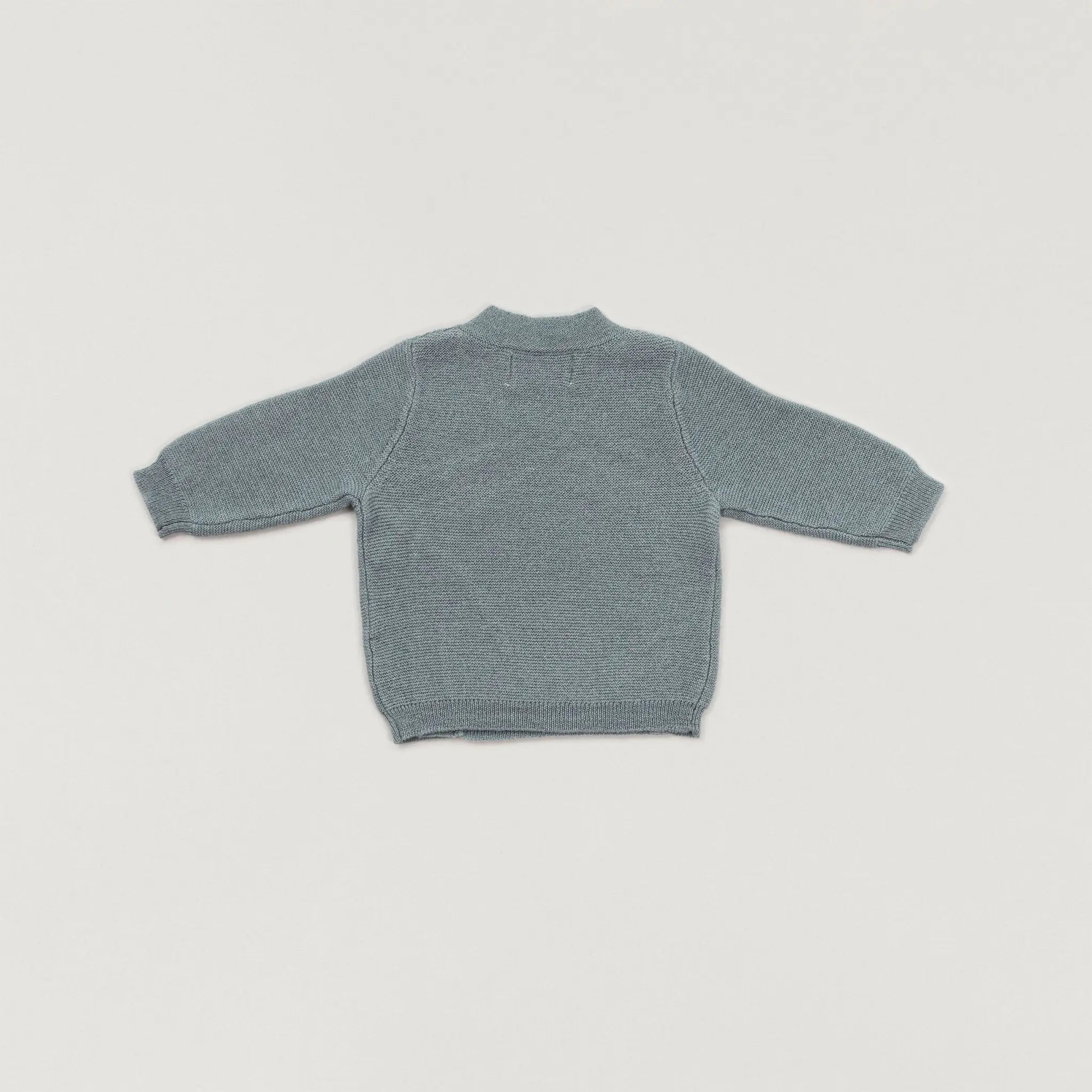 Babybox and Family Babybox Collection Schlüttli aus Wolle rauchblau-bbc 50/56 #farbe_rauchblau-bbc