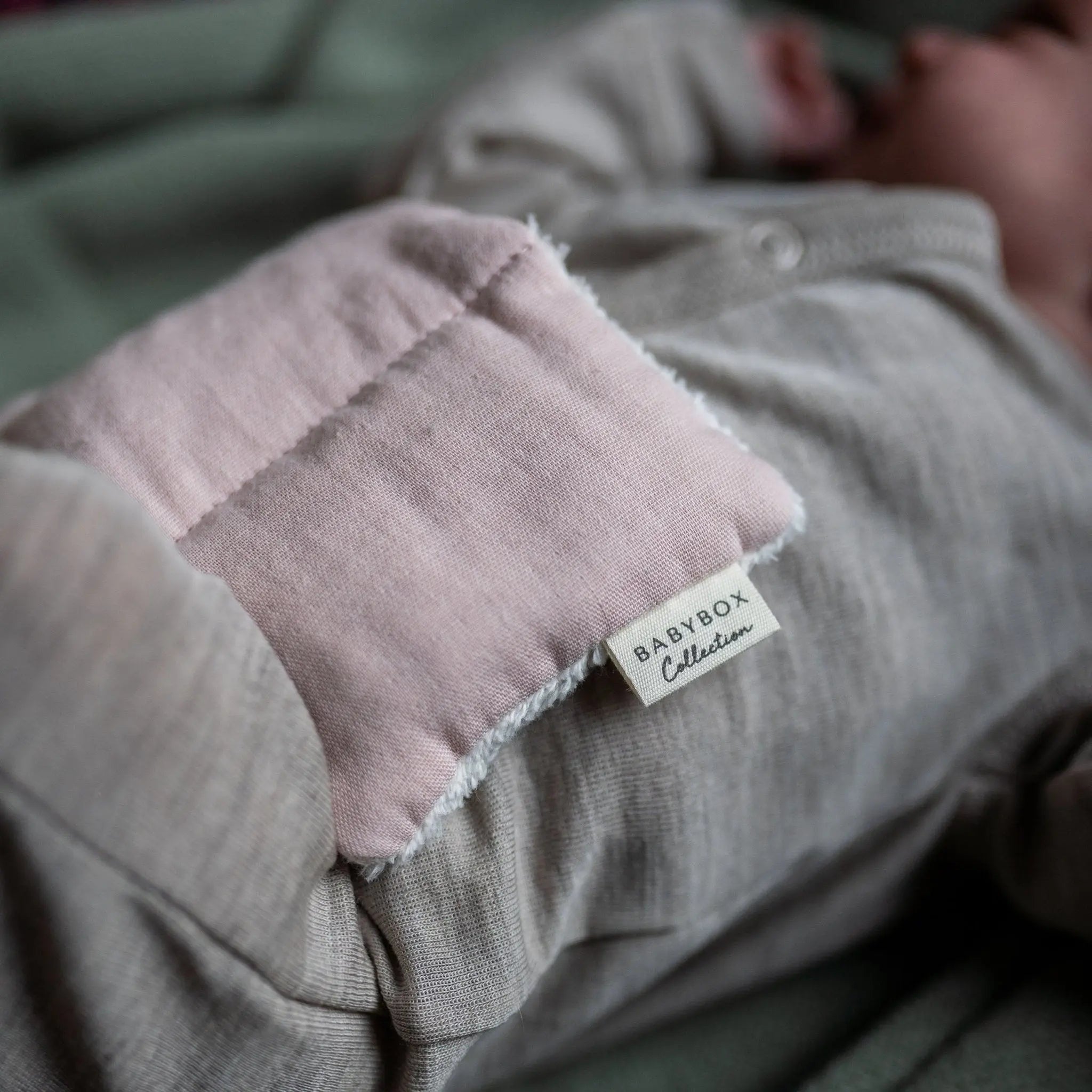 Babybox and Family BabyBox Collection Traubenkernkissen aus Bio-Baumwolle - Neue Farben light-grey-bb #farbe_