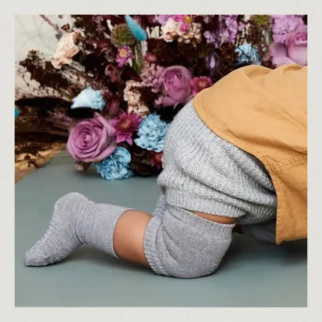 Babybox and Family Go Baby Go Knieschoner aus Baumwolle dusty-blue-gbg #farbe_