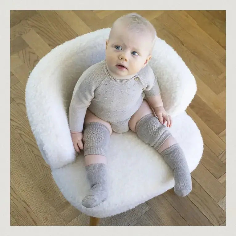 Babybox and Family Go Baby Go Knieschoner aus Baumwolle misty-plum-gbg #farbe_