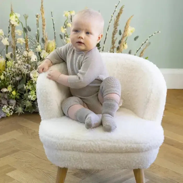 Babybox and Family Go Baby Go Knieschoner aus Baumwolle misty-plum-gbg #farbe_