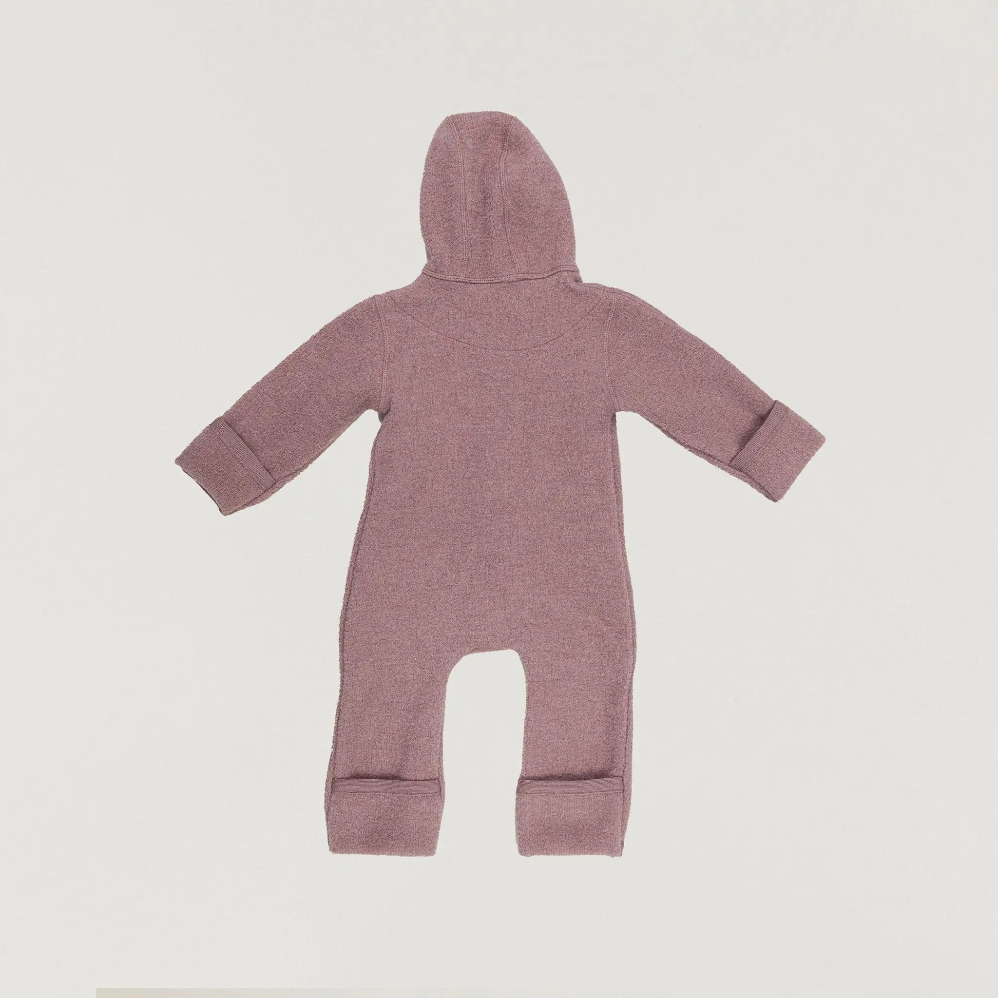 Babybox and Family Halfen Walkoverall mit Reissverschluss mauve-h 86/92 #farbe_mauve-h