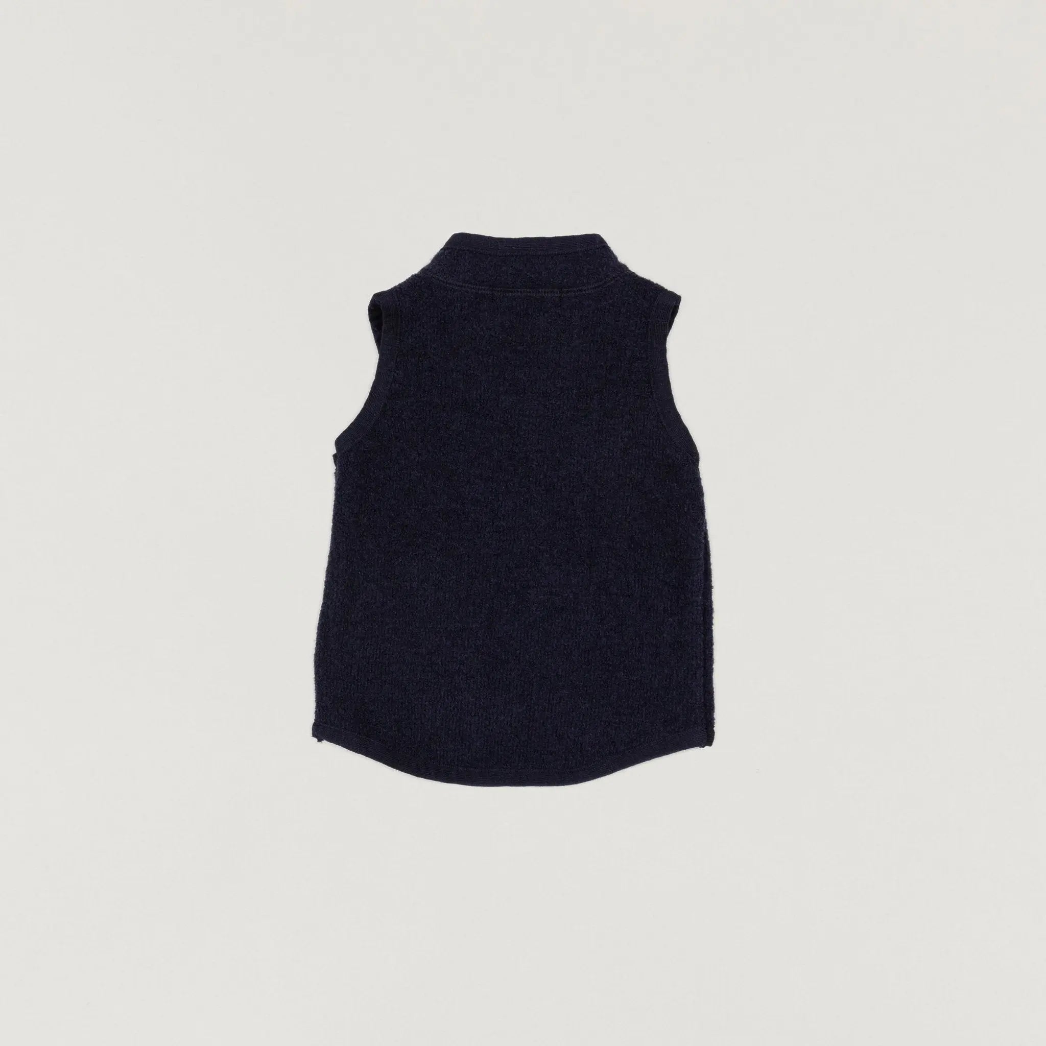 Babybox and Family Halfen Weste aus Wollwalk grau-h 86/92 #farbe_grau-h