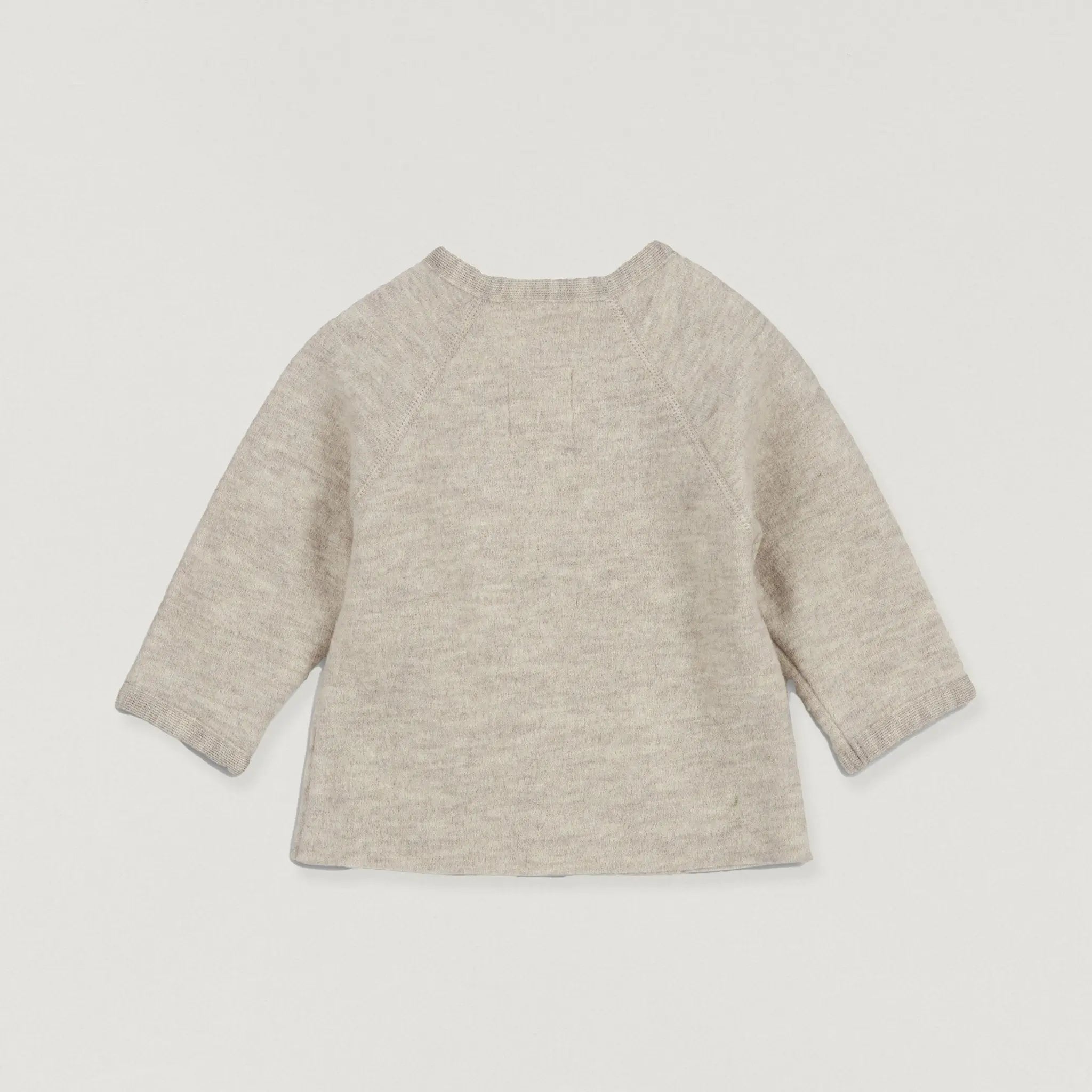 Babybox and Family Halfen Wickeljacke aus feinem Wollwalk natur-h 50/56 #farbe_natur-h