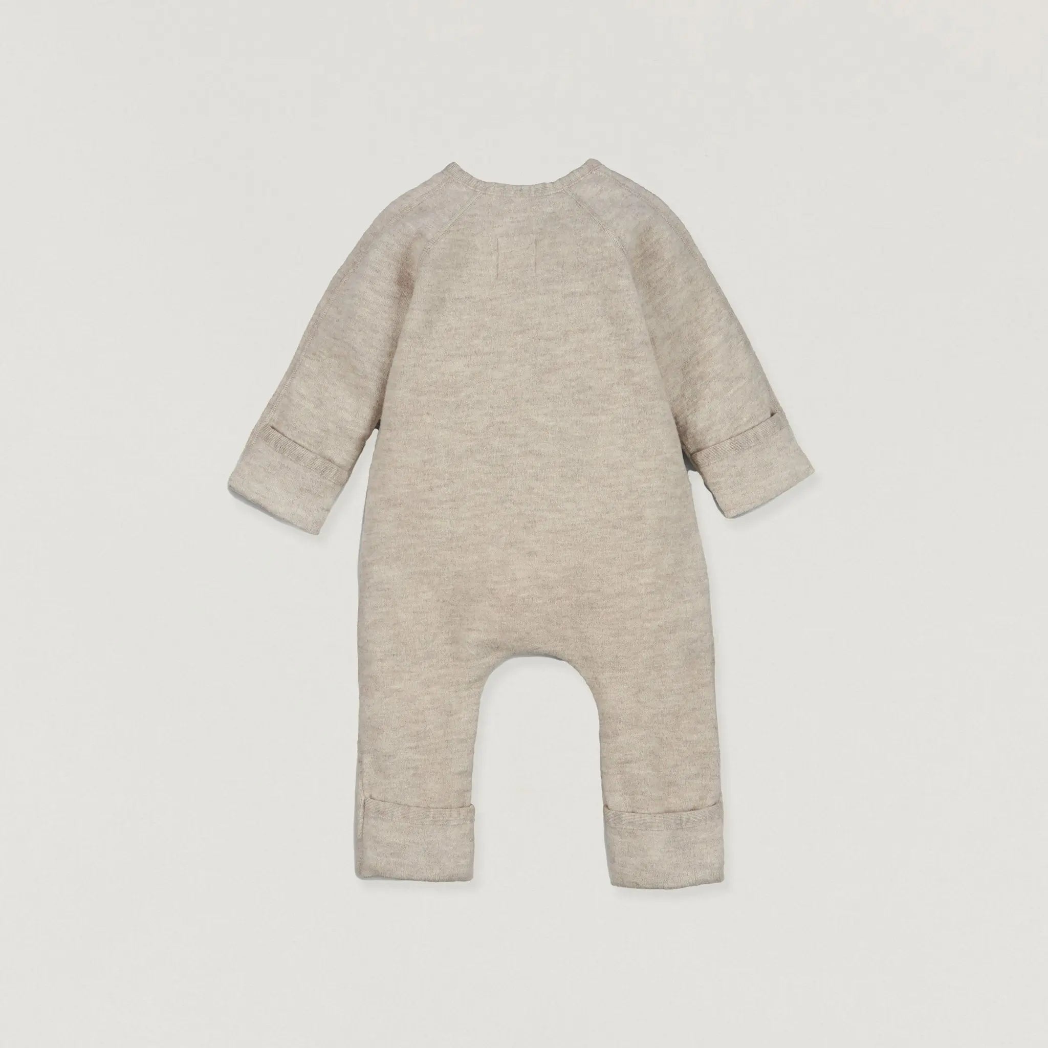 Babybox and Family Halfen Wickeloverall aus feinem Wollwalk natur-h 50/56 #farbe_natur-h