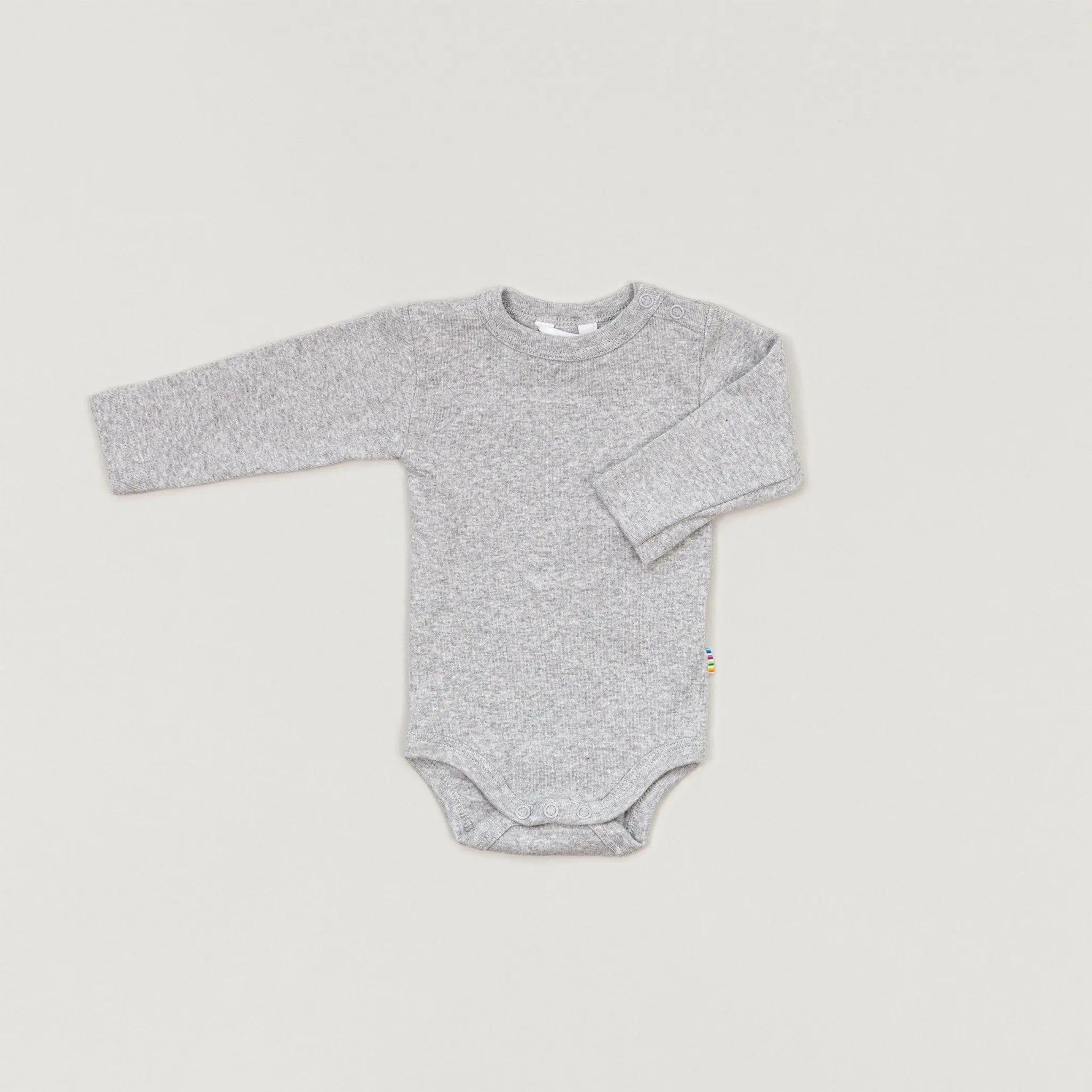 Babybox and Family Joha Body aus Bio-Baumwolle grau 56/62 #farbe_grau