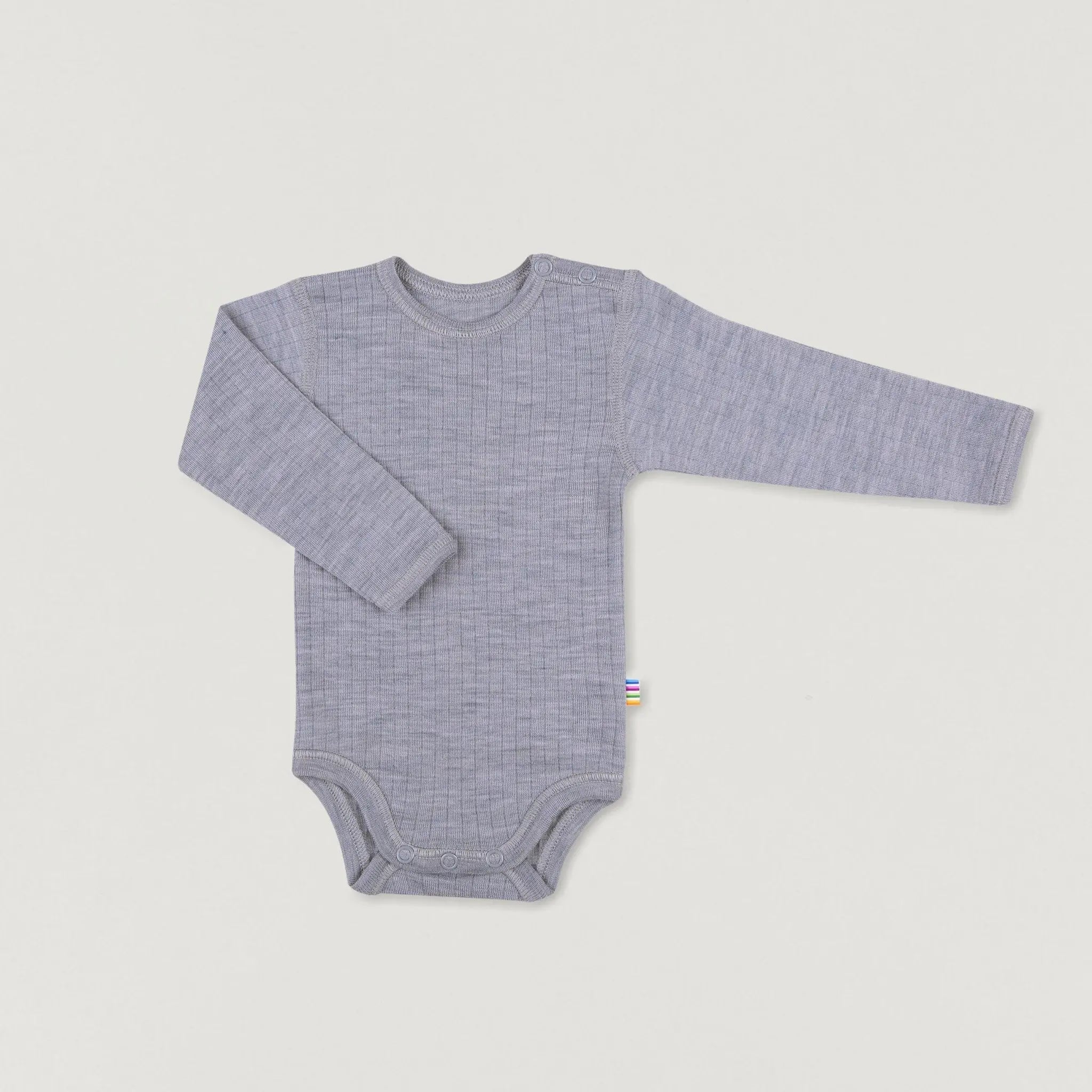 Babybox and Family Joha Body aus Wolle 68/74 grau #farbe_68/74