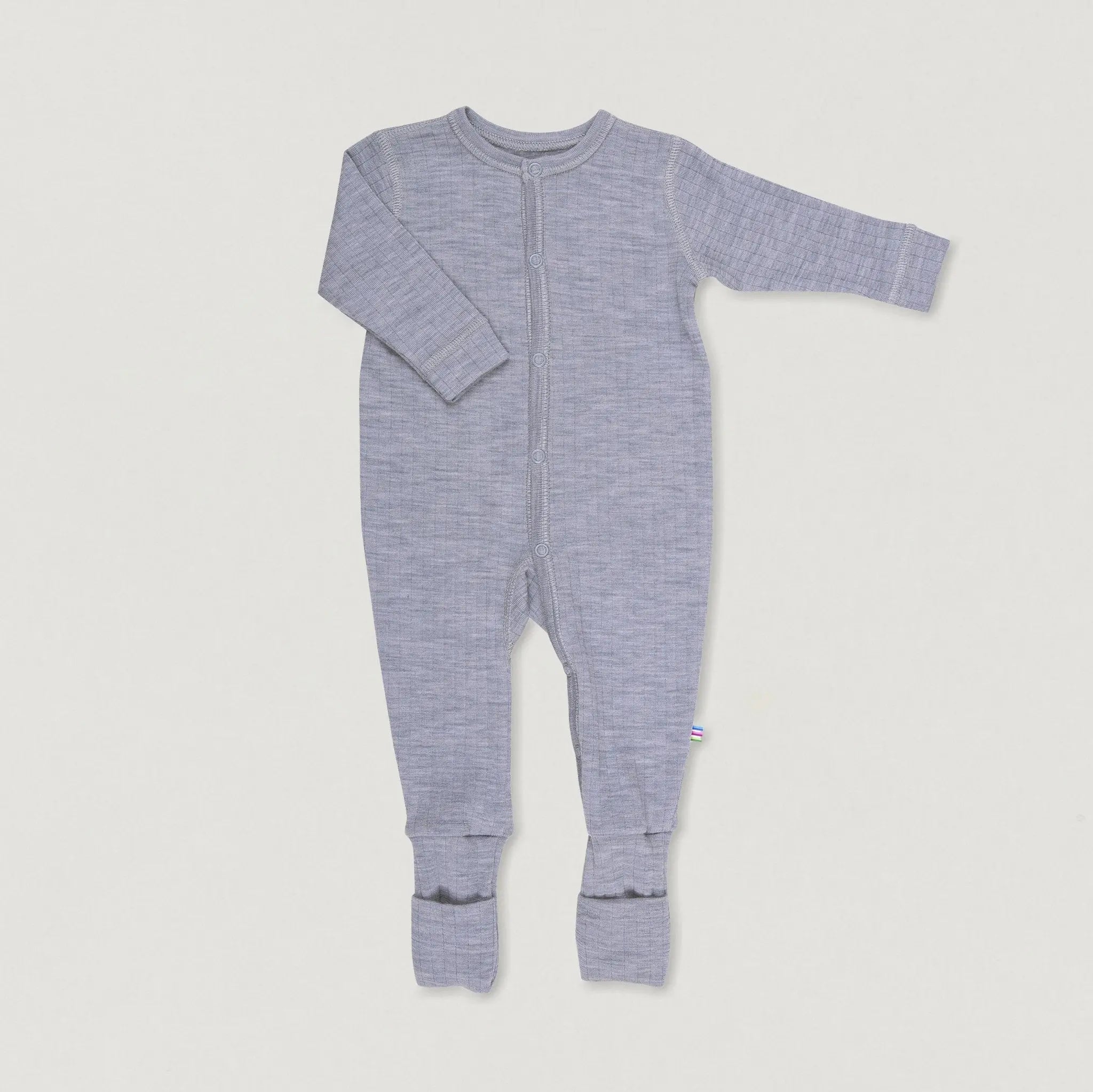 Babybox and Family Joha Pyjama aus Wolle 50 grau #farbe_50