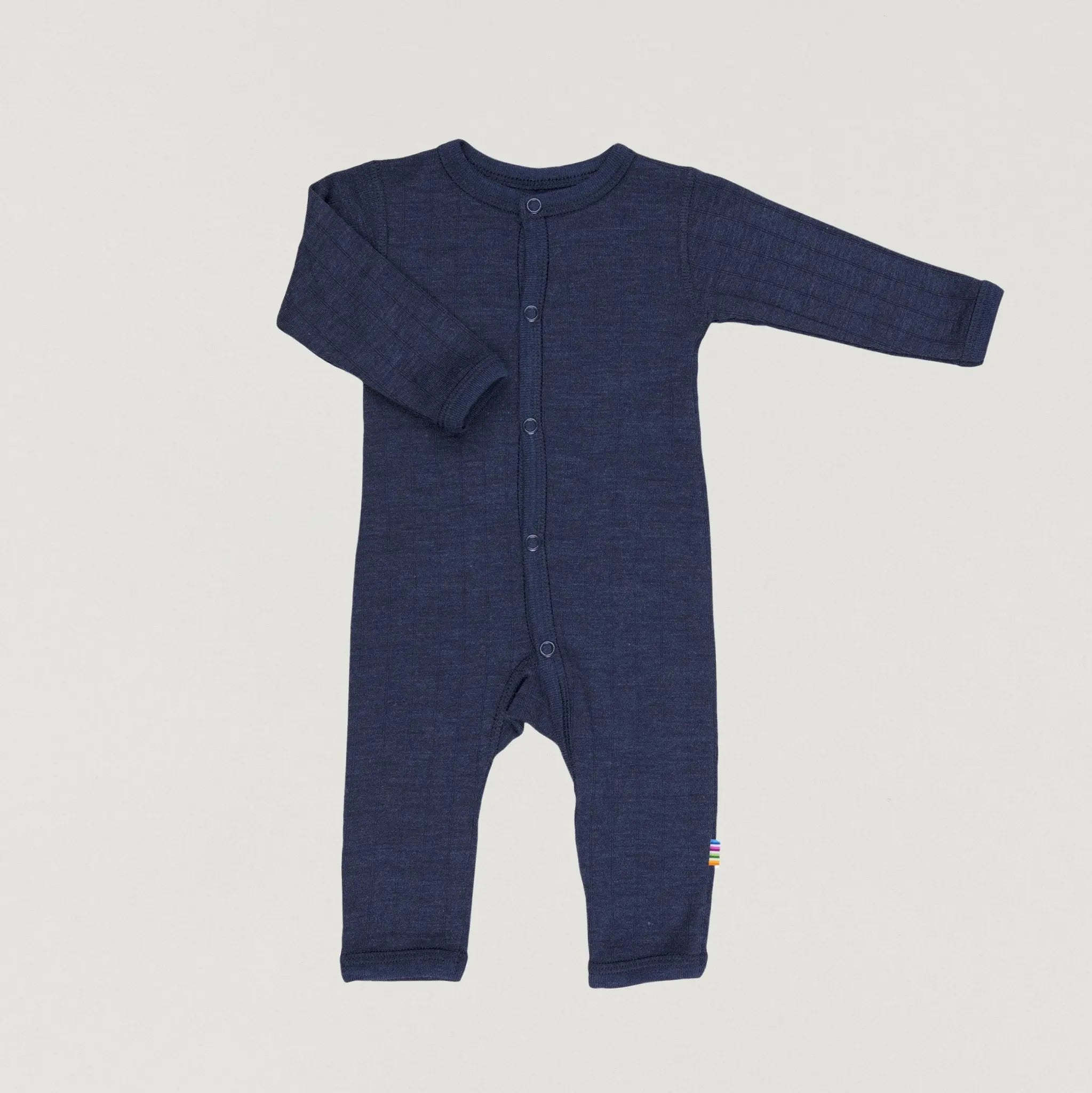 Babybox and Family Joha Pyjama aus Wolle & Seide 50 marine #farbe_50