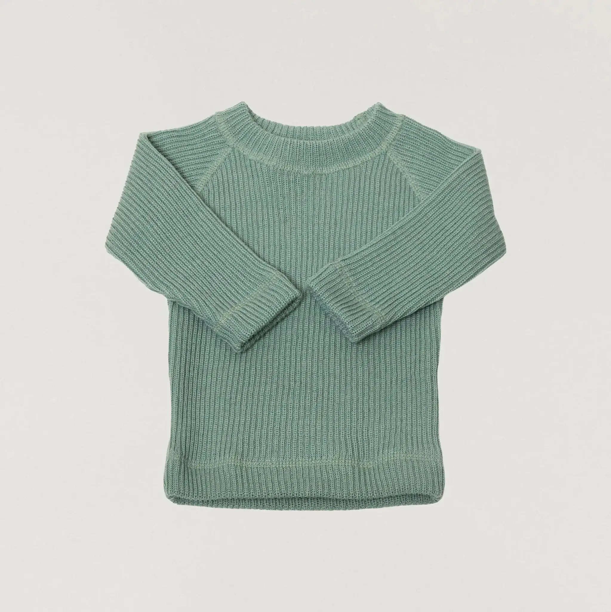 Babybox and Family Joha Rippstrickpullover aus Wolle 56/62 sage-jh #farbe_56/62