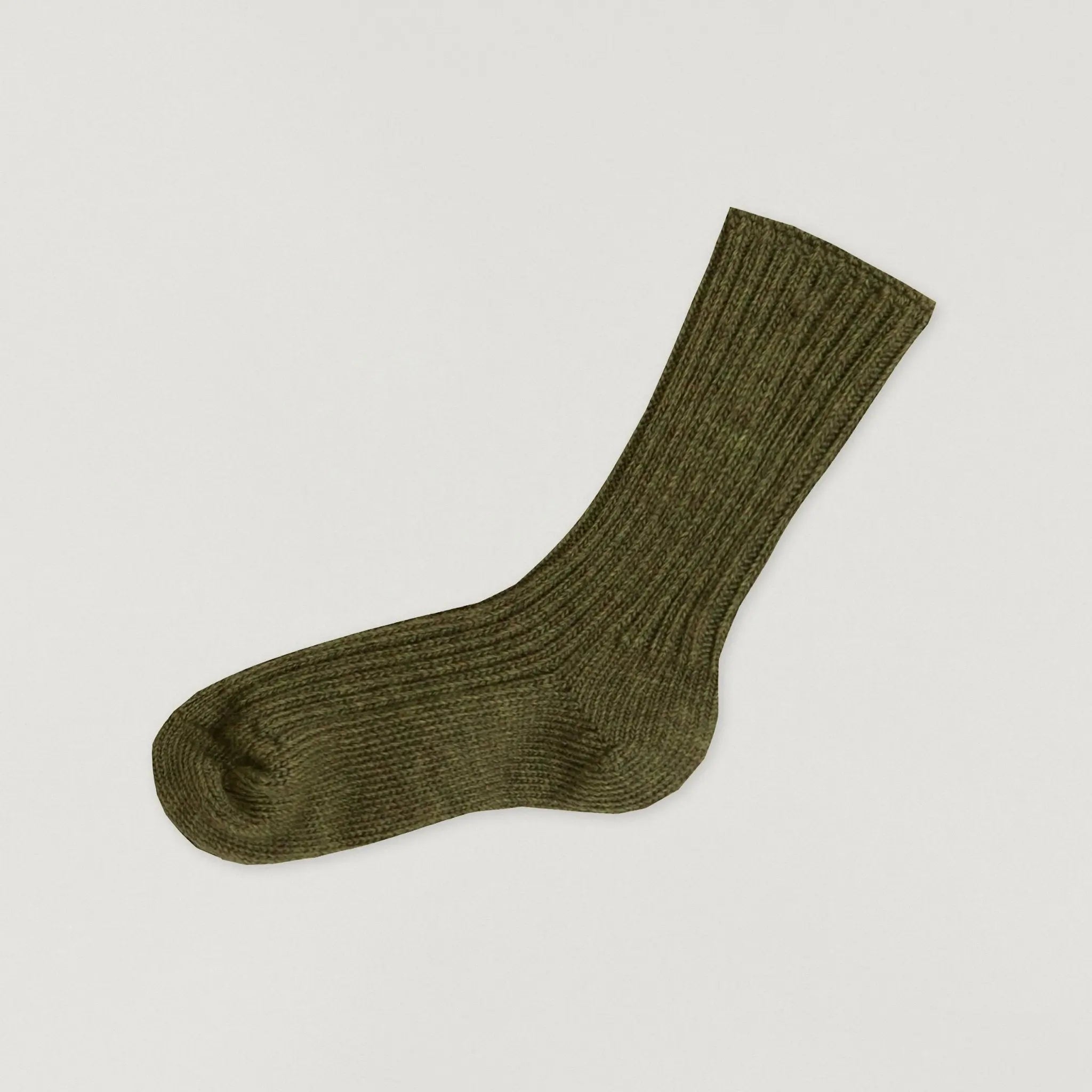Babybox and Family Joha Socken aus Wolle dark-moss 13-14 #farbe_dark-moss