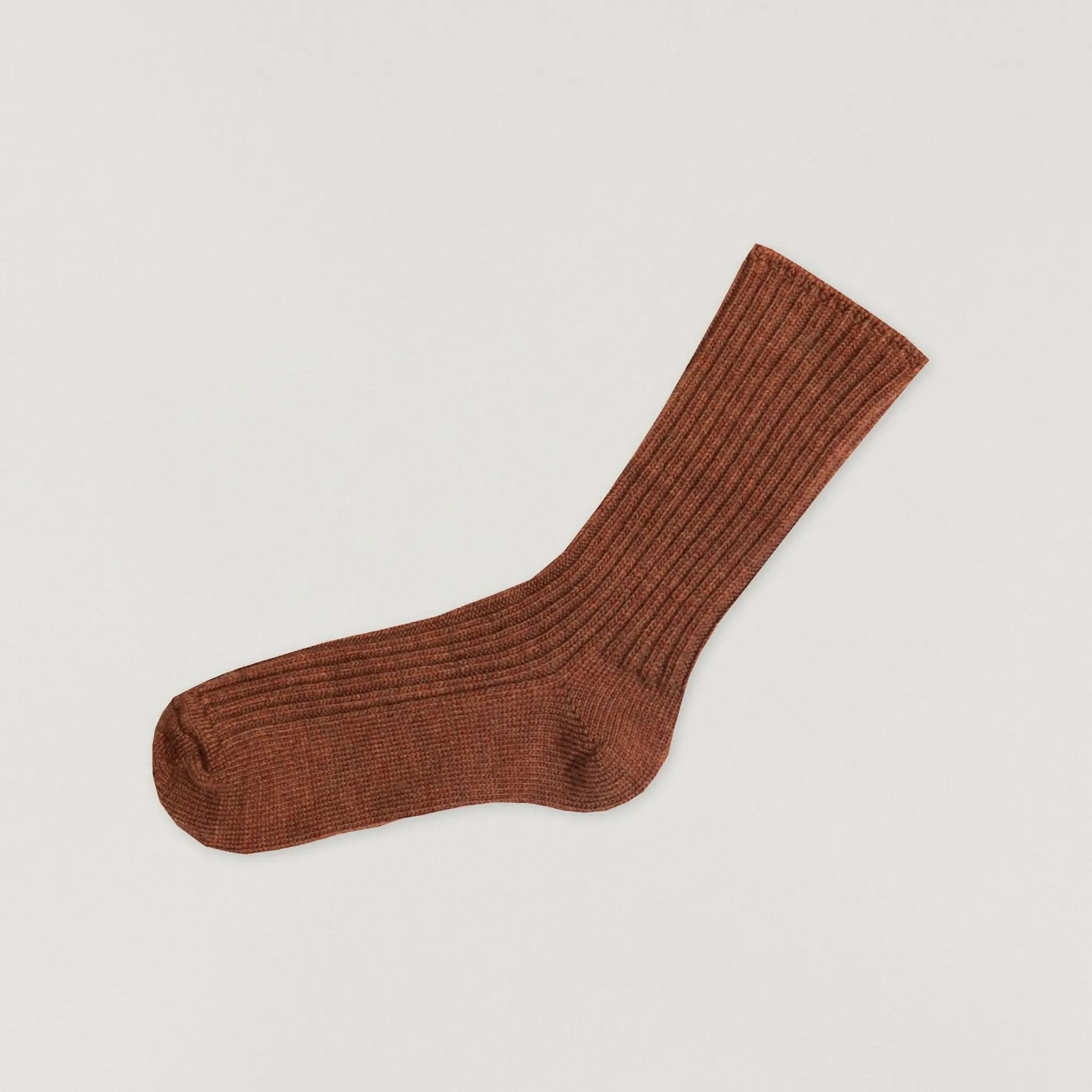 Babybox and Family Joha Socken aus Wolle kupfer-melange 13-14 #farbe_kupfer-melange