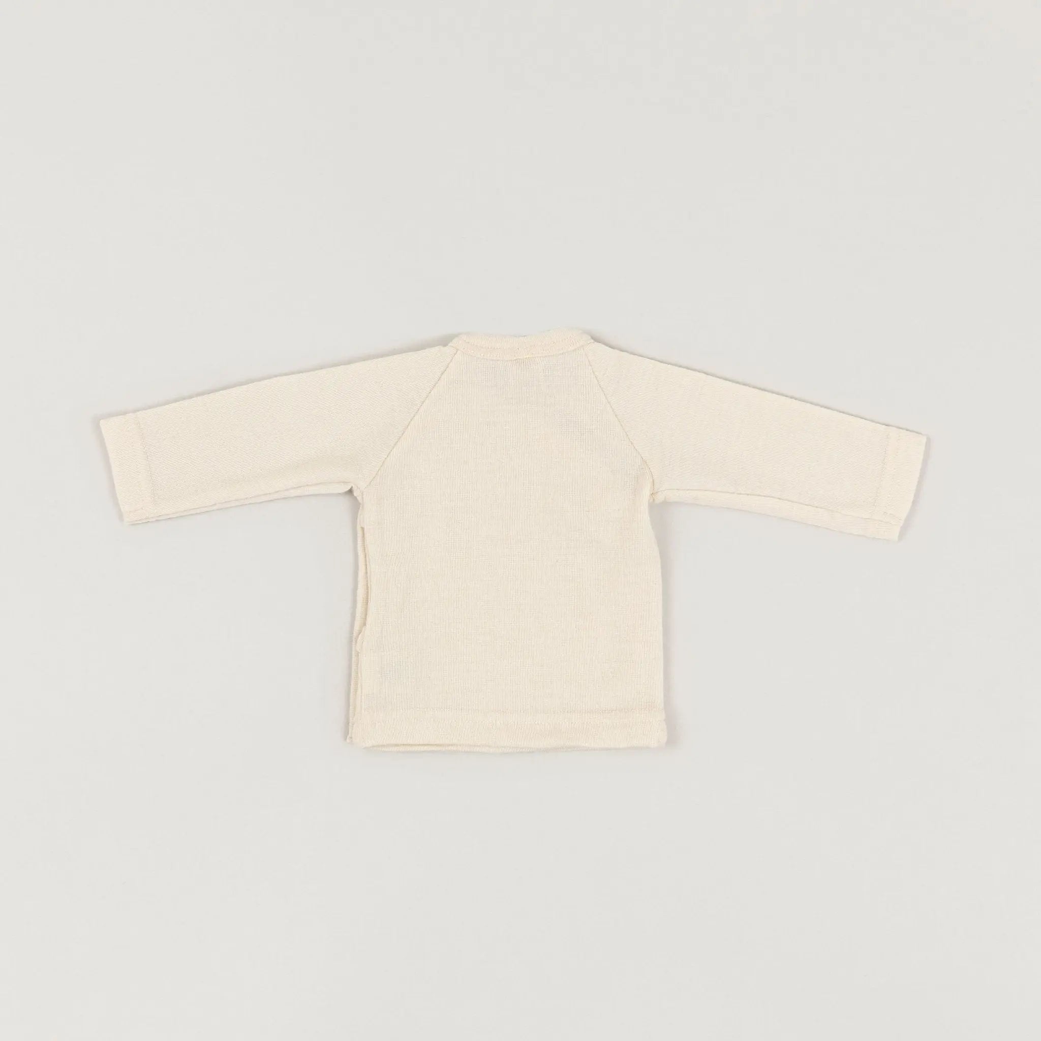 Babybox and Family Lilano Wickelshirt aus Wolle & Seide 50 natur #farbe_50