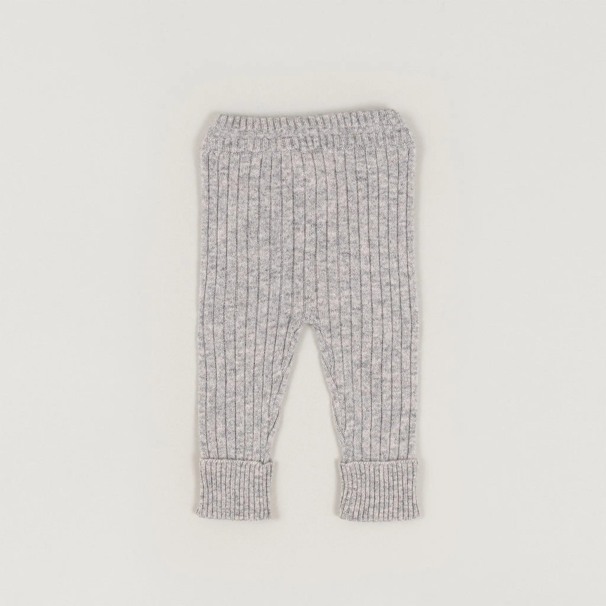 Babybox and Family Papa Lobster Leggings aus Kaschmir MATTI hellgrau-p 62 #farbe_hellgrau-p