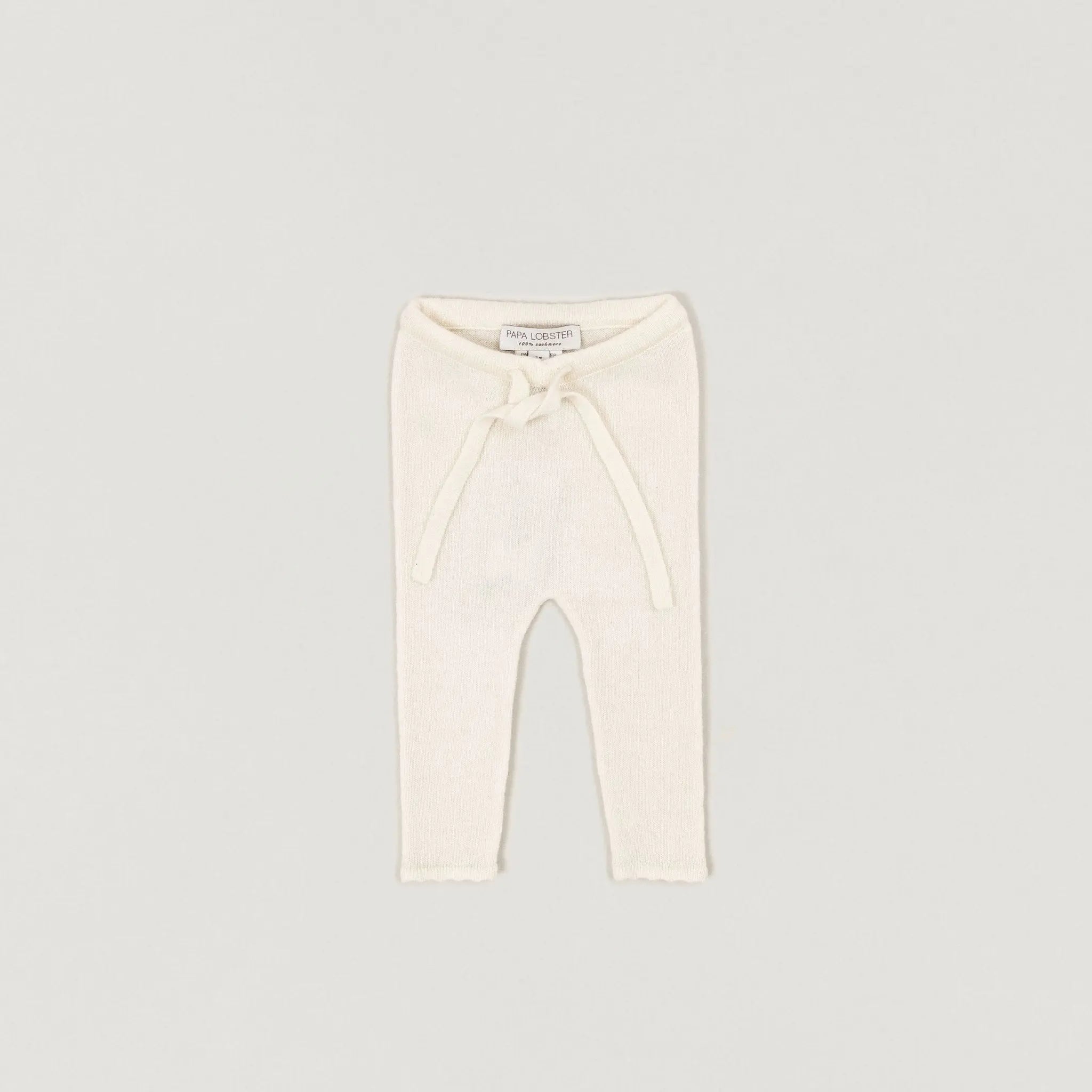 Babybox and Family Papa Lobster Leggings aus Kaschmir NEVA naturweiss-pl 62 #farbe_naturweiss-pl