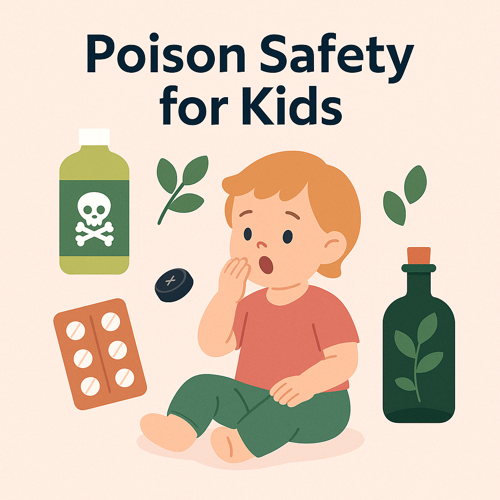 Vergiftungen bei Kleinkindern – was Eltern jetzt wissen und tun sollten