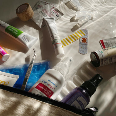 First-aid kit for babies and toddlers: That really belongs in it!