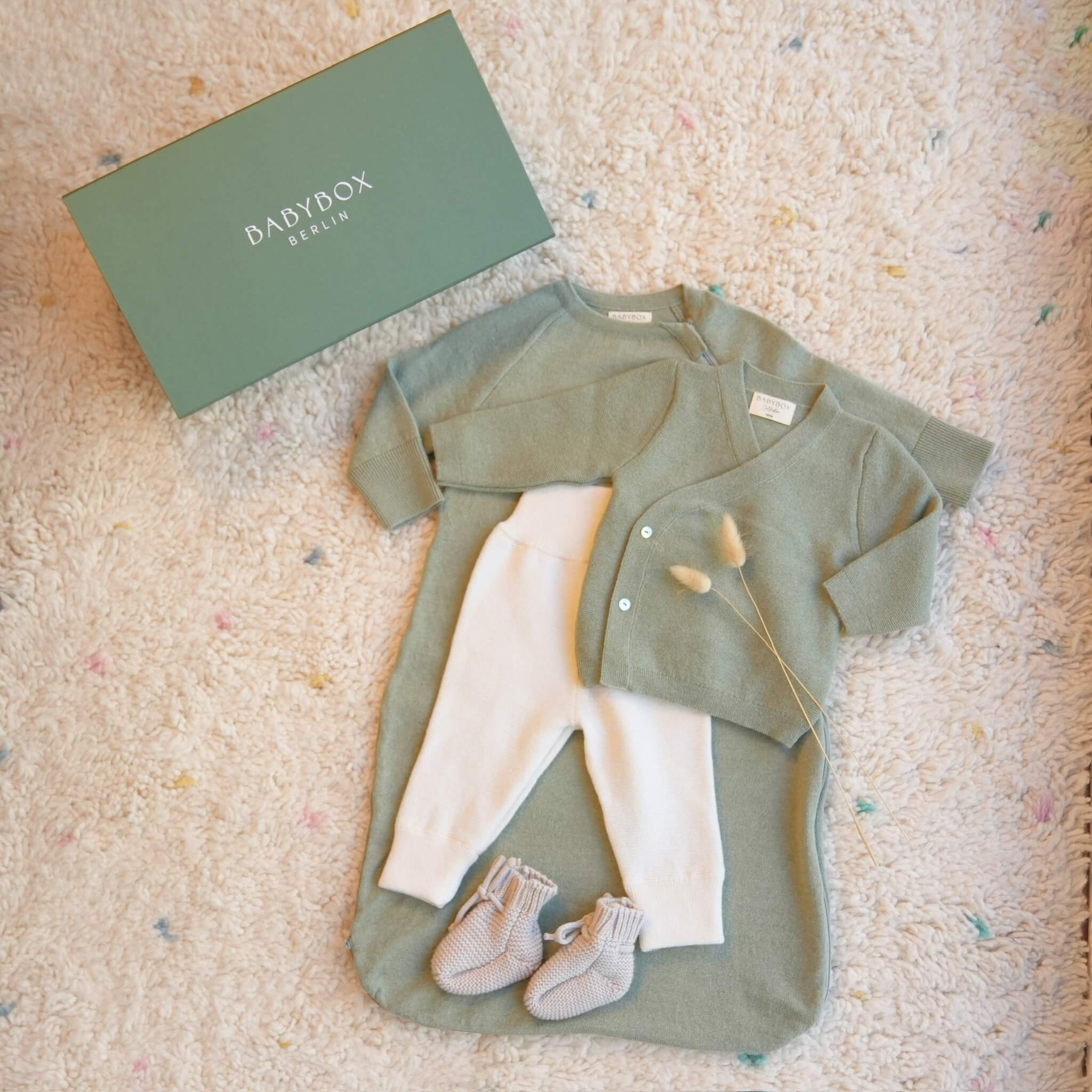 Geschenkbox – Lieblingsstücke in sanftem Grün