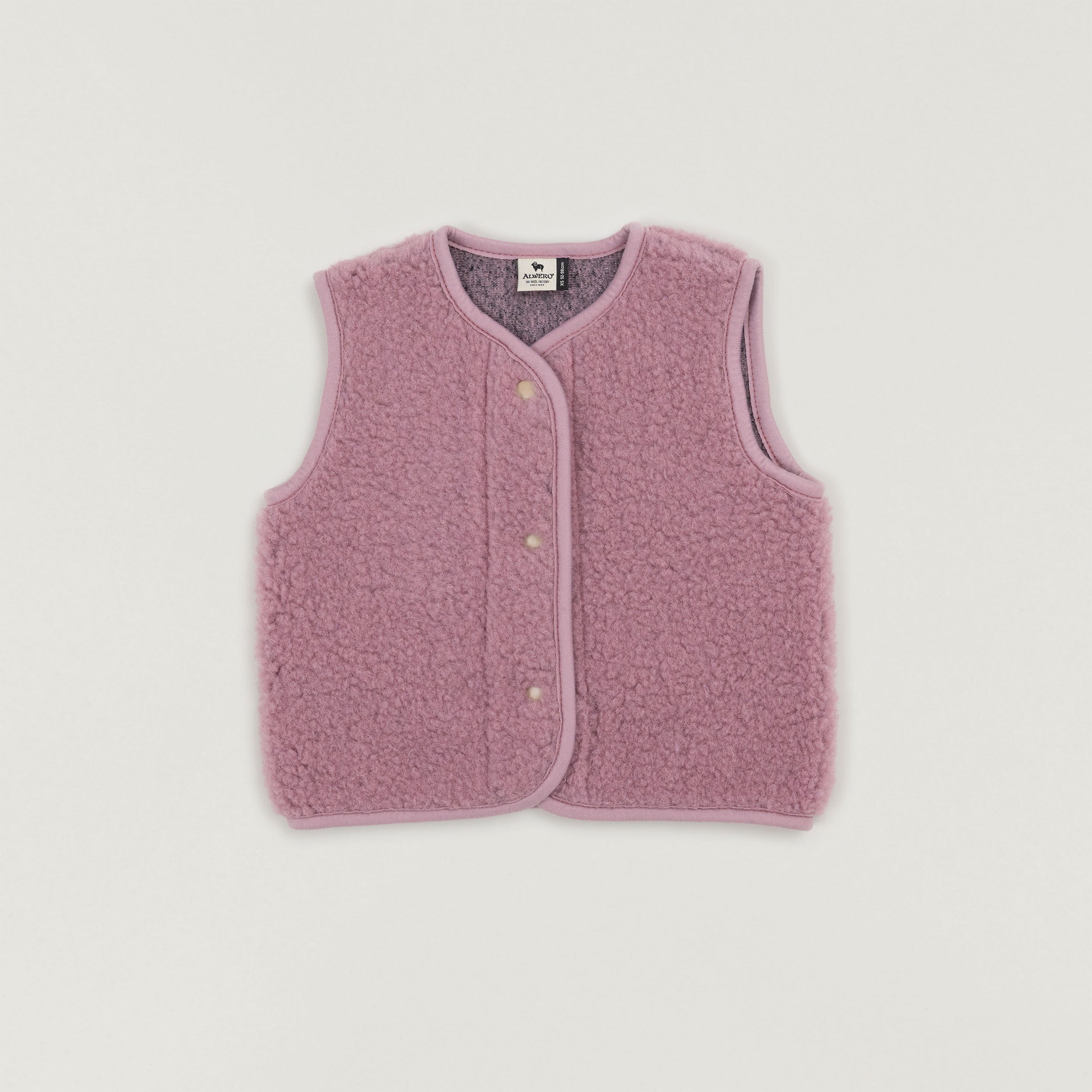 Alwero Weste Wolle Vintage Rose