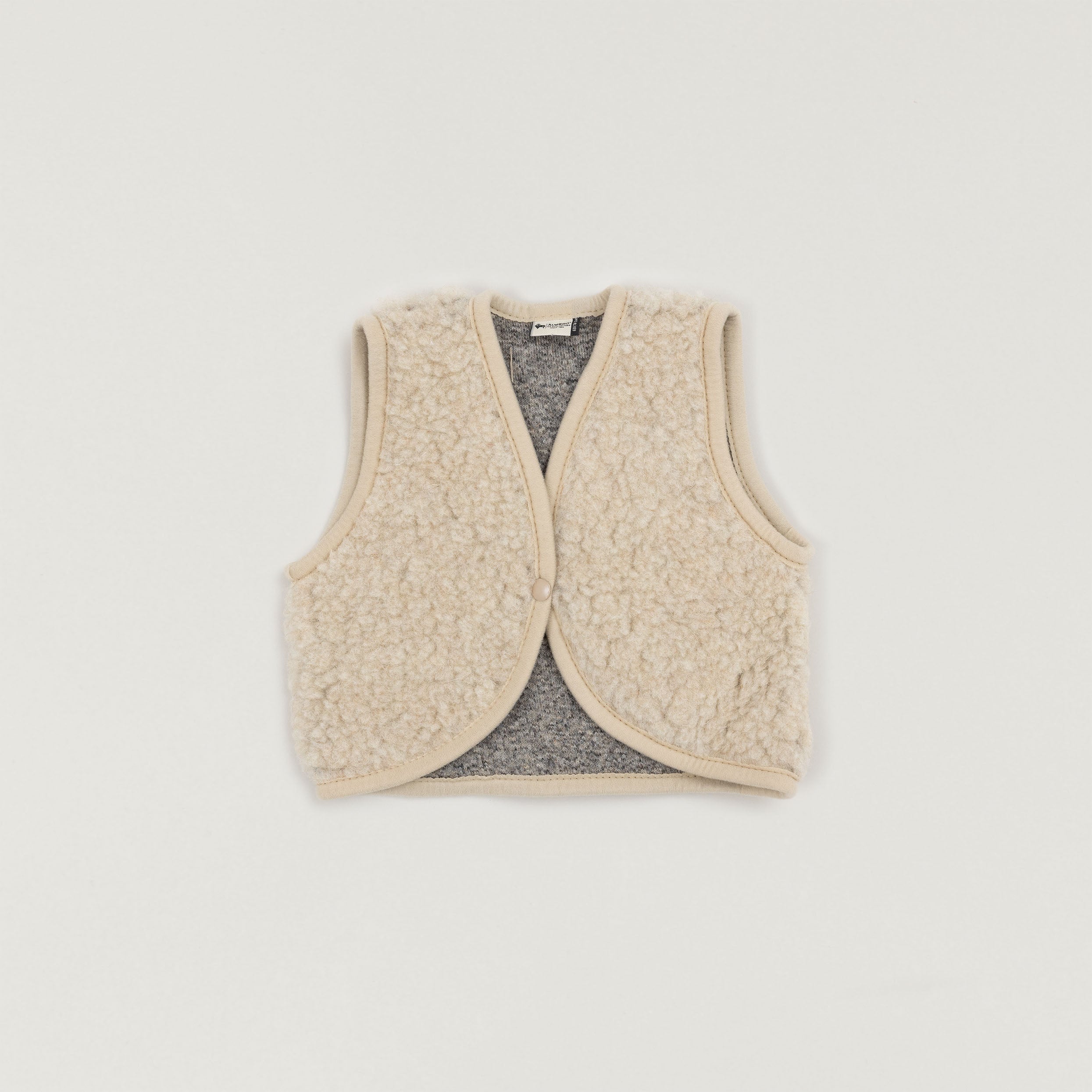 Alwero Weste Wolle Sand