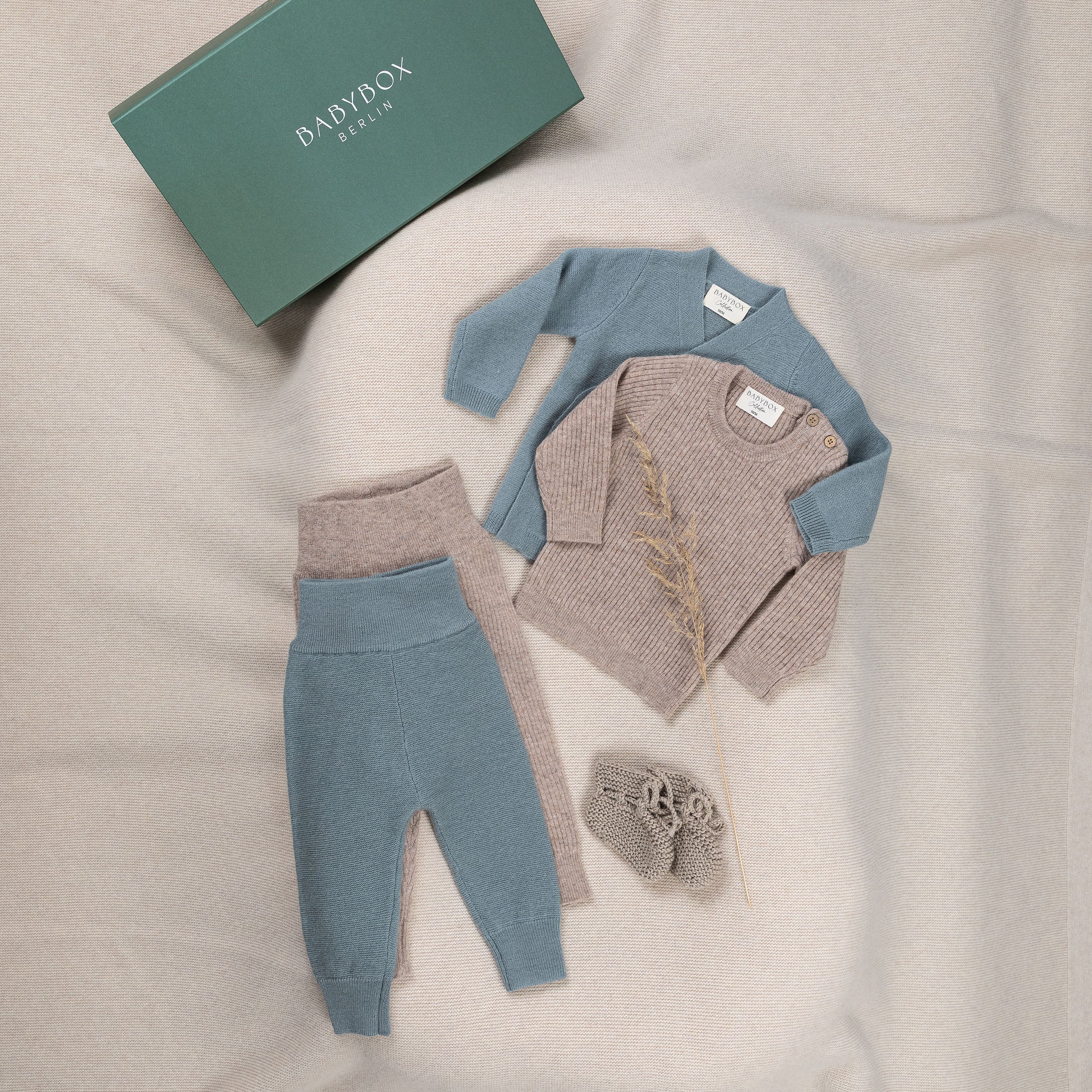 Produktfoto Babybox Ready sand rauchblau