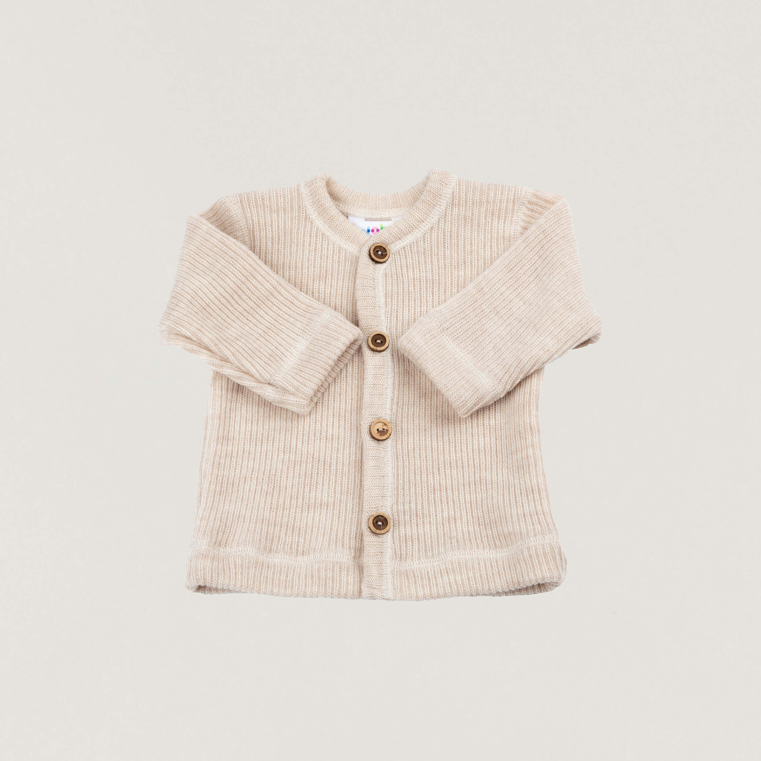 Ribbed wool cardigan by Joha