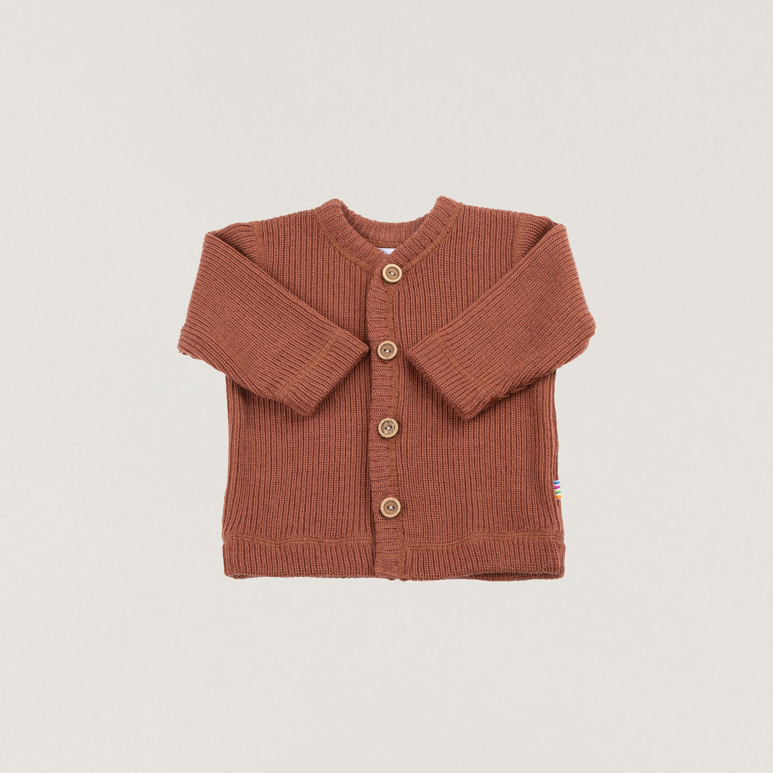 Ribbed wool cardigan by Joha