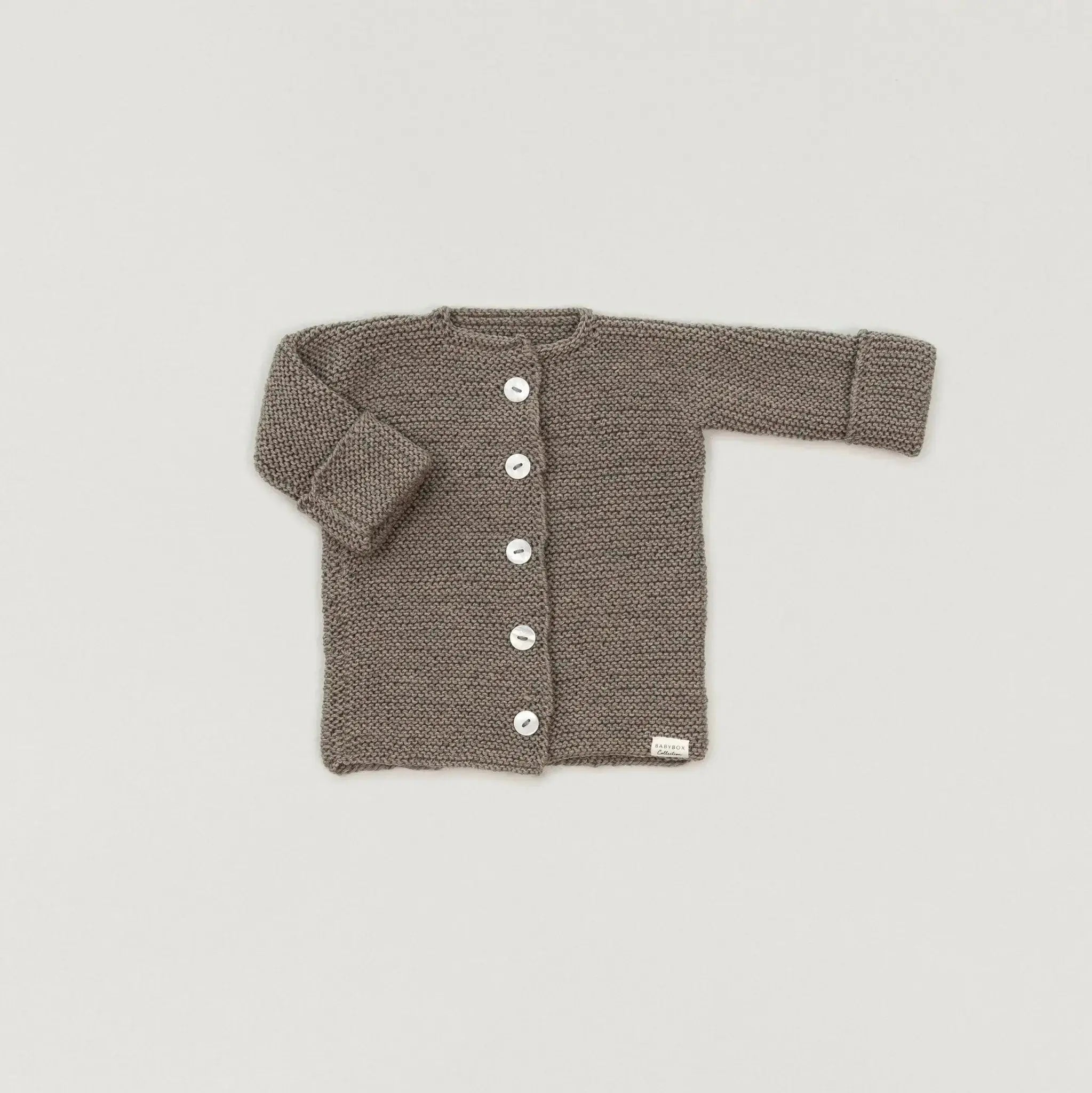 Cardigan aus Wolle - GOTS (Copy) BabyBox Collection Handmade