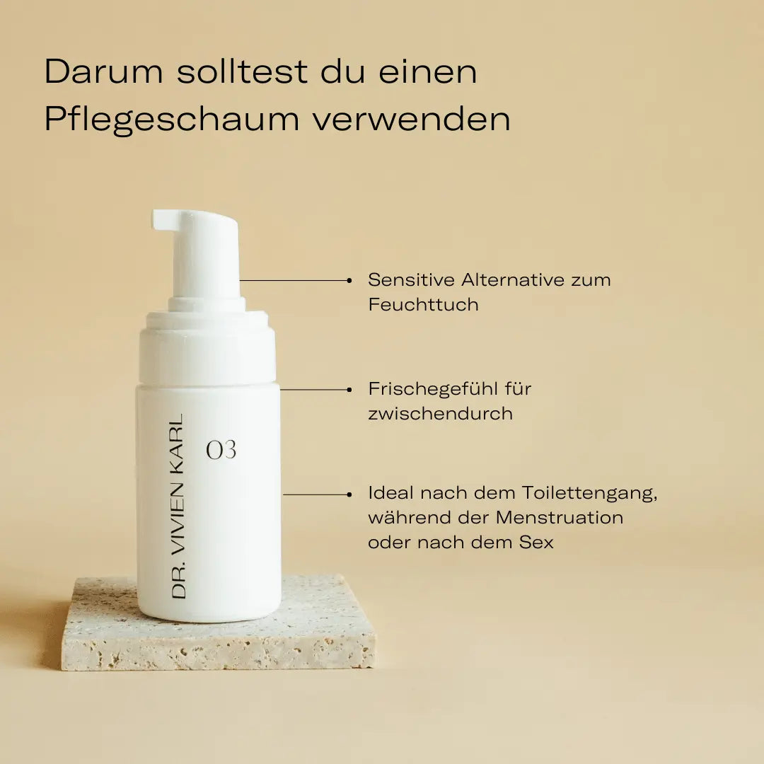 Pflegeschaum statt Feuchttücher